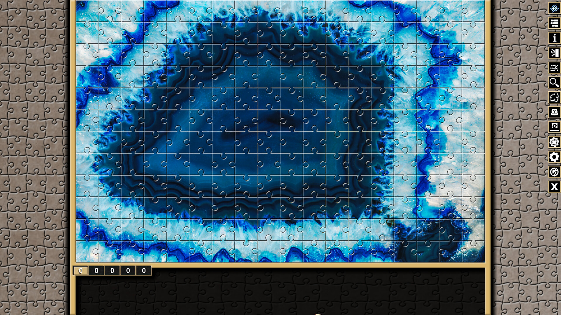 Pixel Puzzles Traditional Jigsaws: Geodes