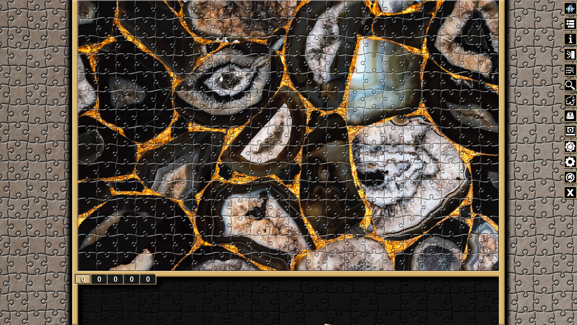 Pixel Puzzles Traditional Jigsaws: Geodes