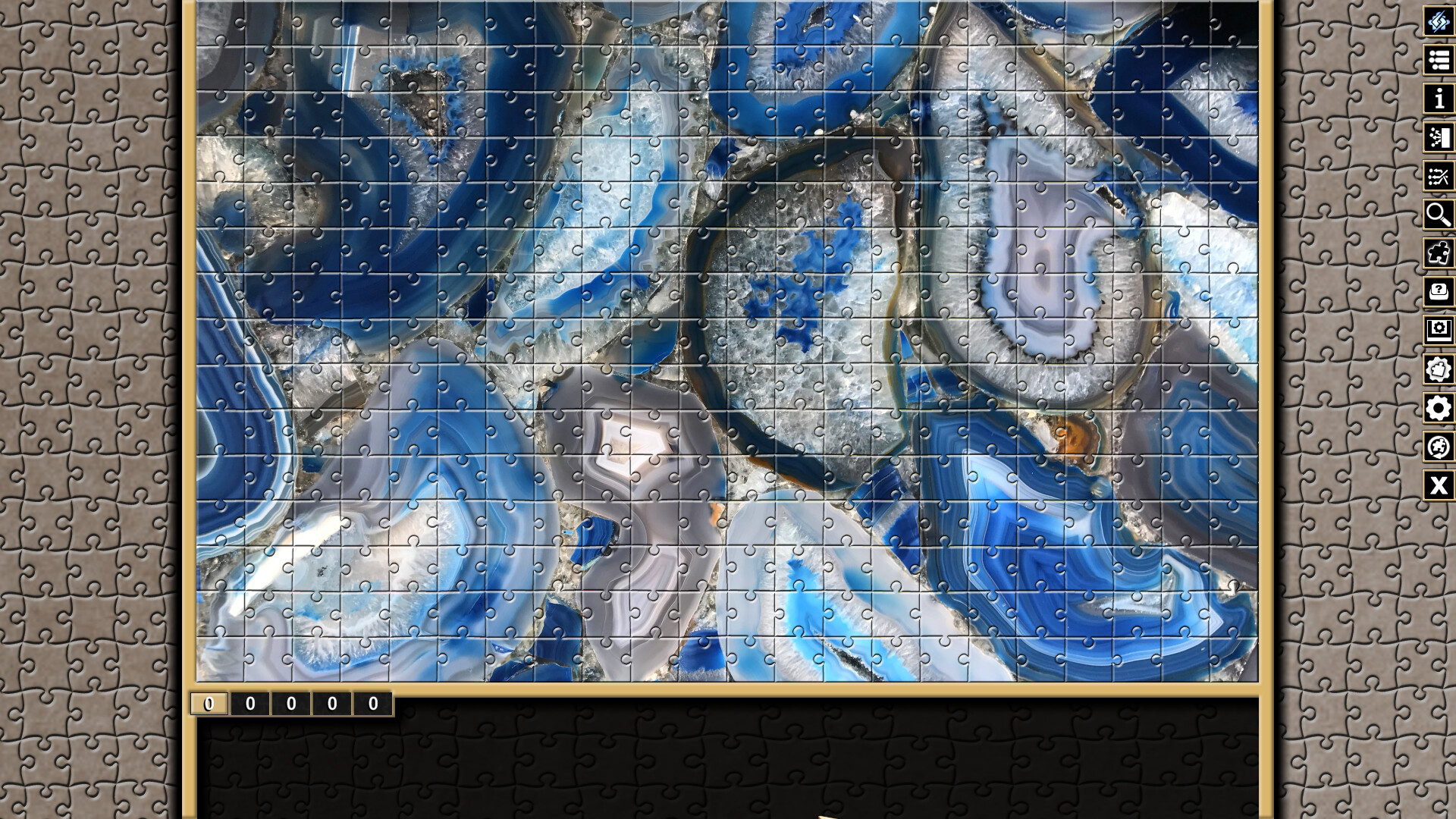 Pixel Puzzles Traditional Jigsaws: Geodes