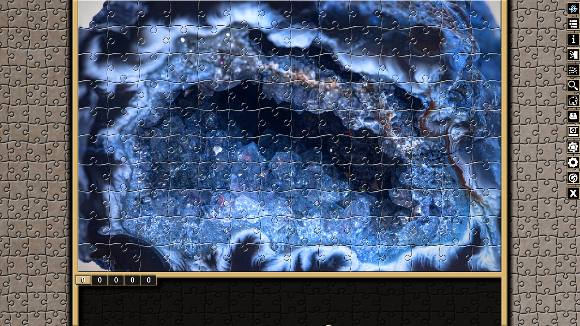 Pixel Puzzles Traditional Jigsaws: Geodes