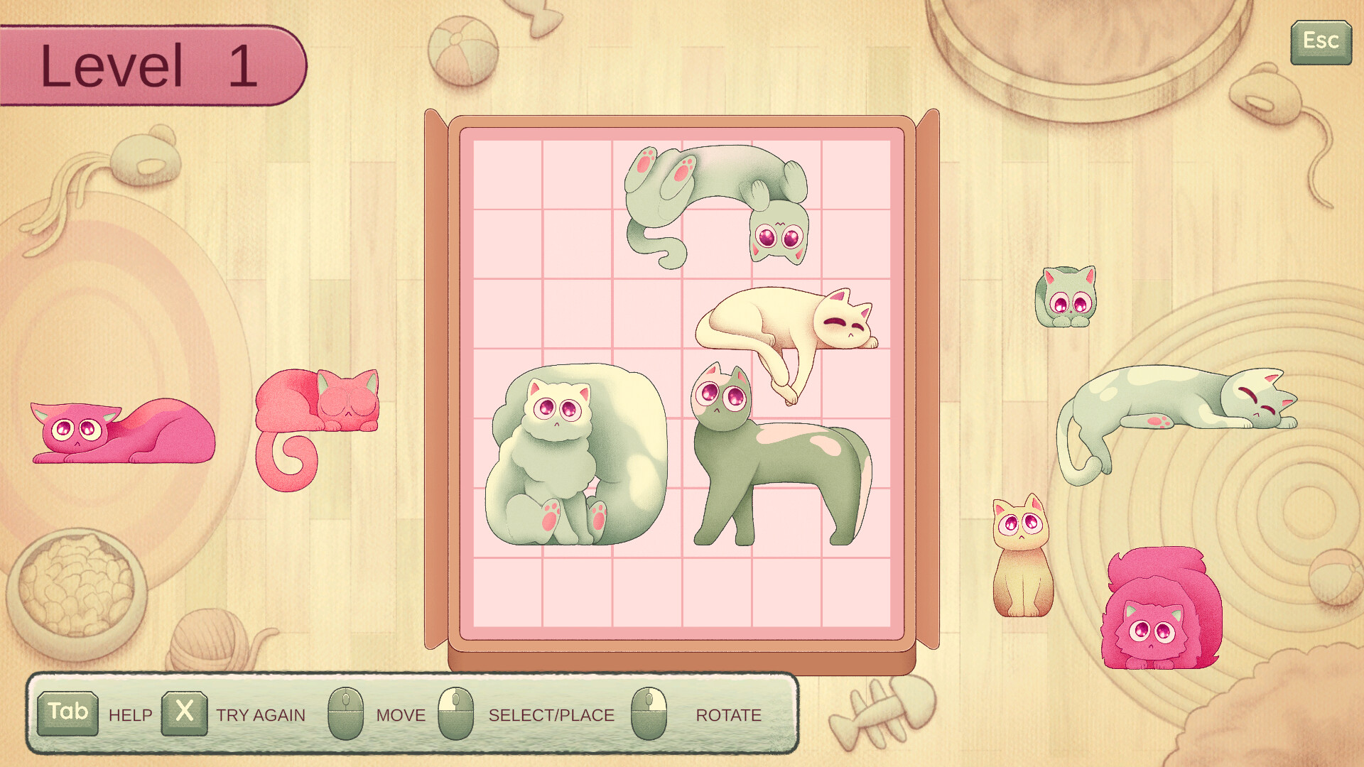 Fit My Cat: Cat’s Puzzle Pack 3