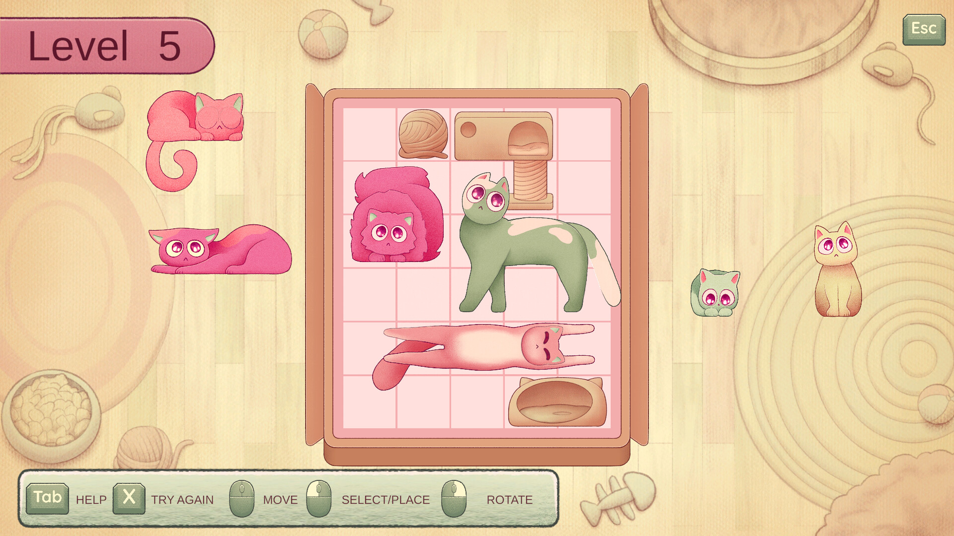 Fit My Cat: Cat’s Puzzle Pack 2