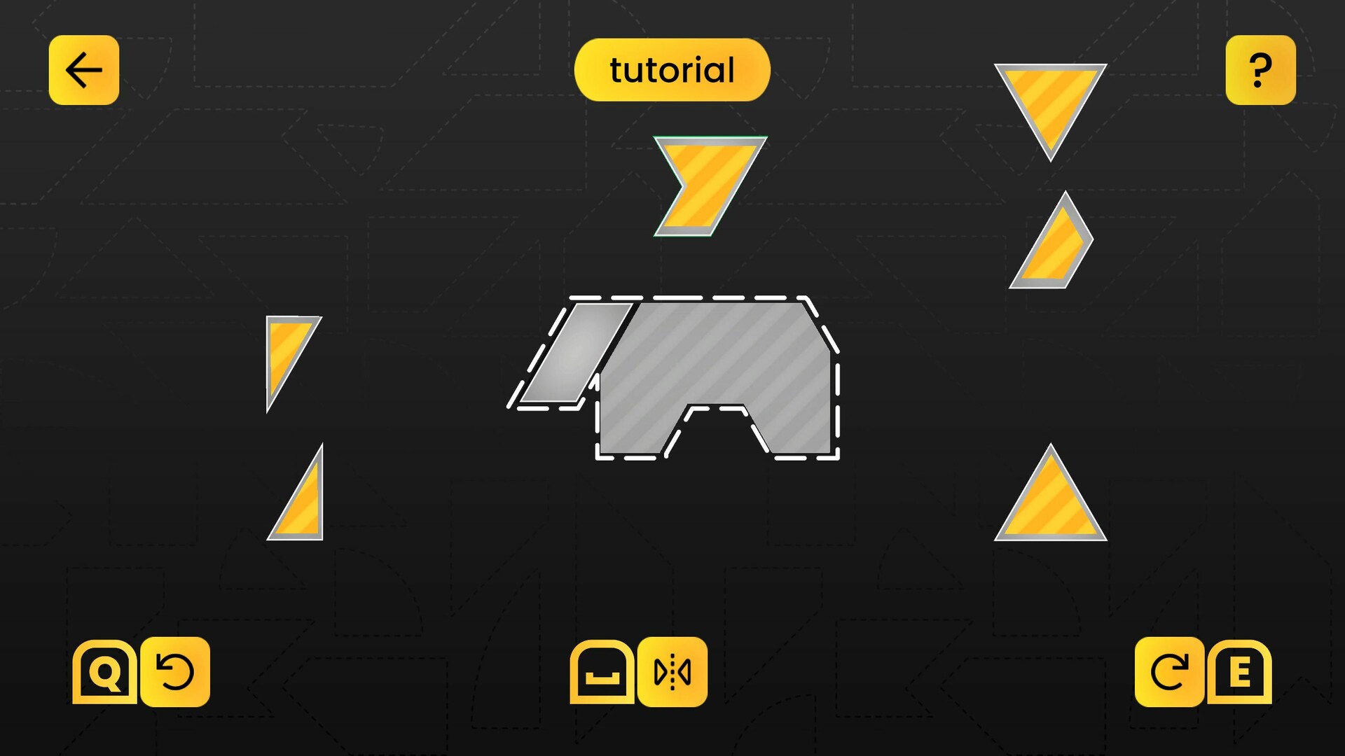 Tangram Collection: Rabbit Puzzle Pack