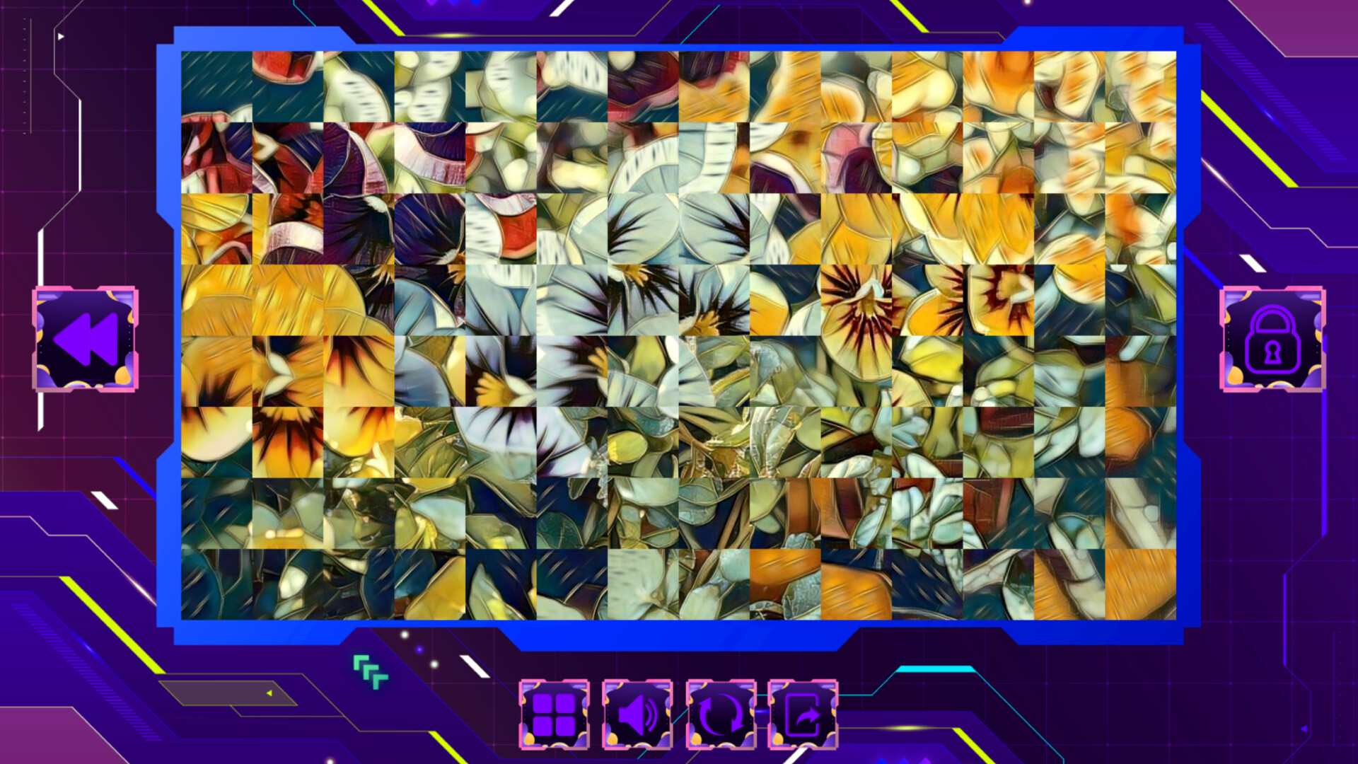 Twizzle Puzzle: Flowers