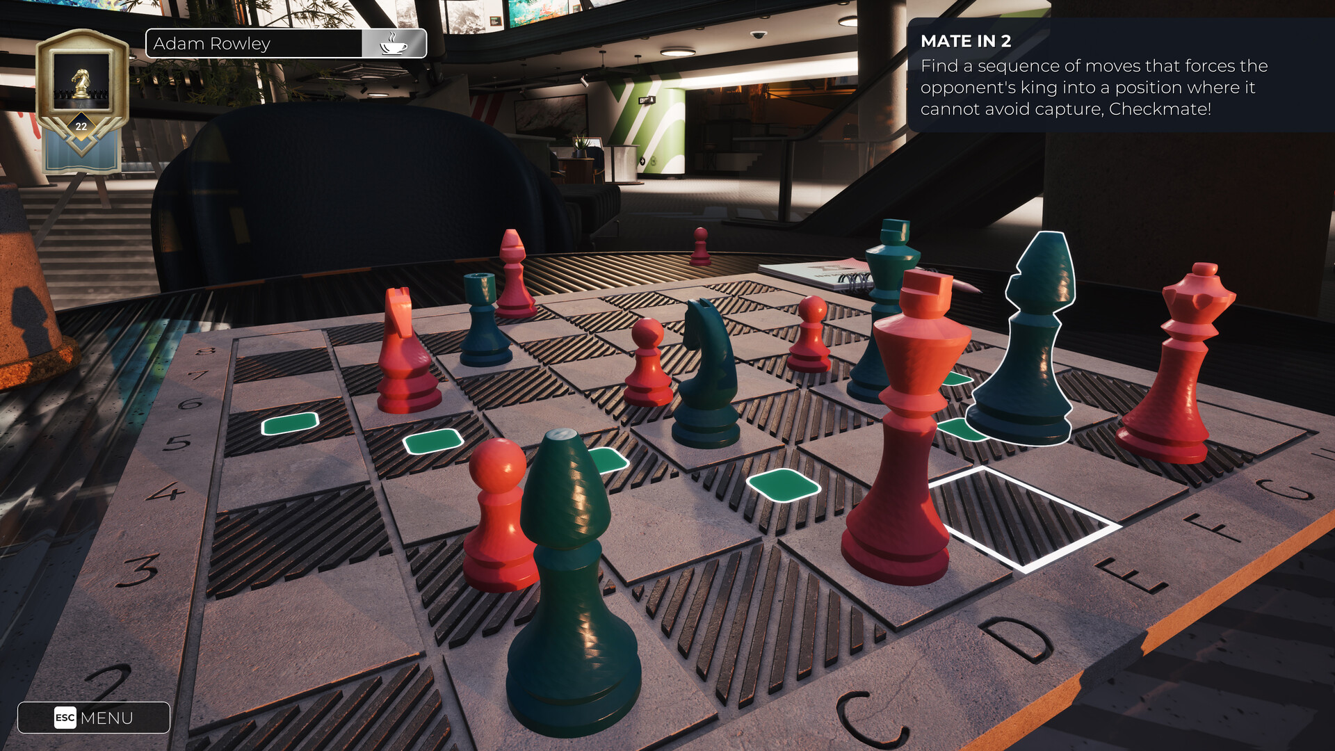 Chess Infinity: Mate in 2 Puzzle Pack