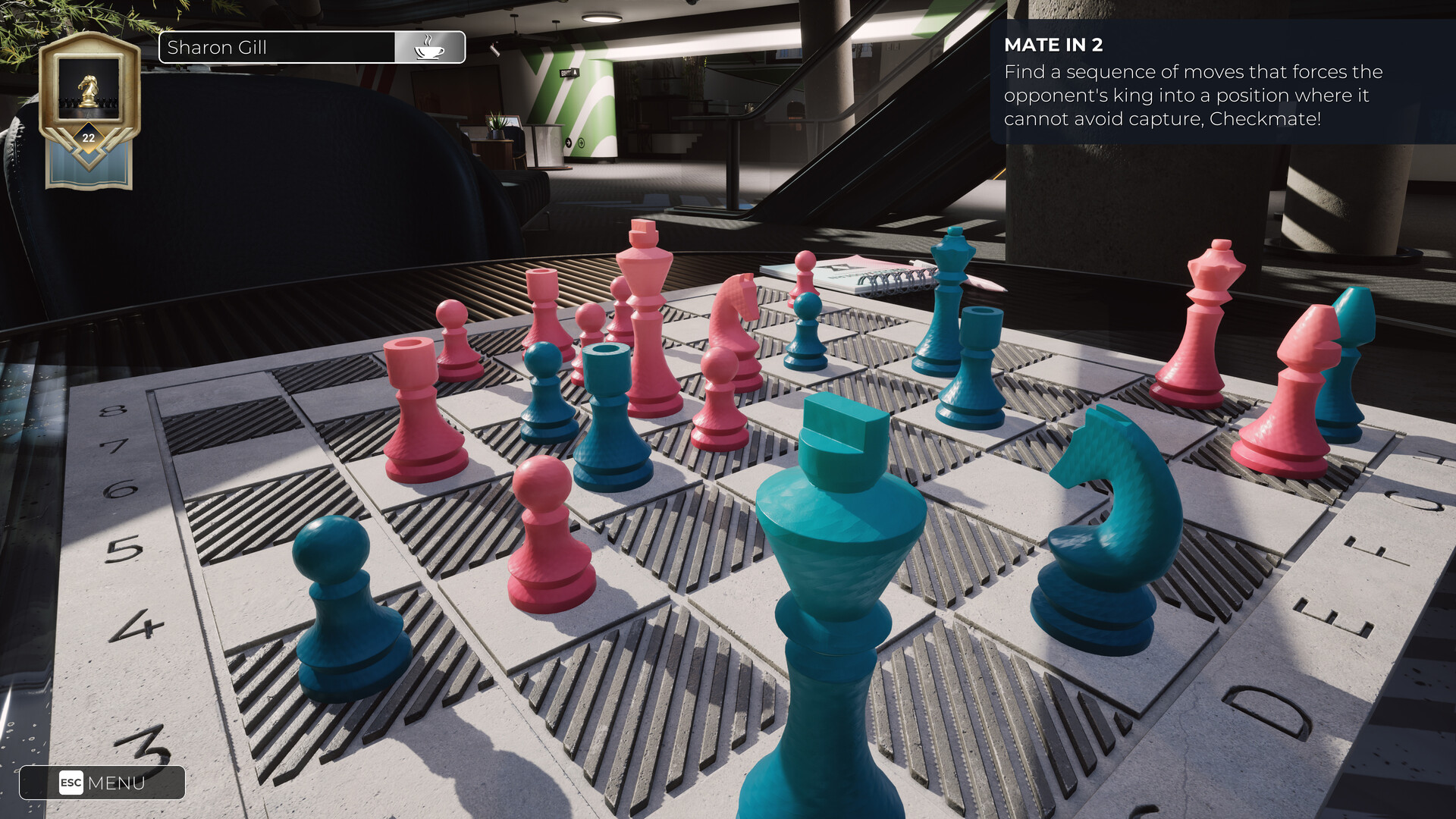 Chess Infinity: Mate in 2 Puzzle Pack