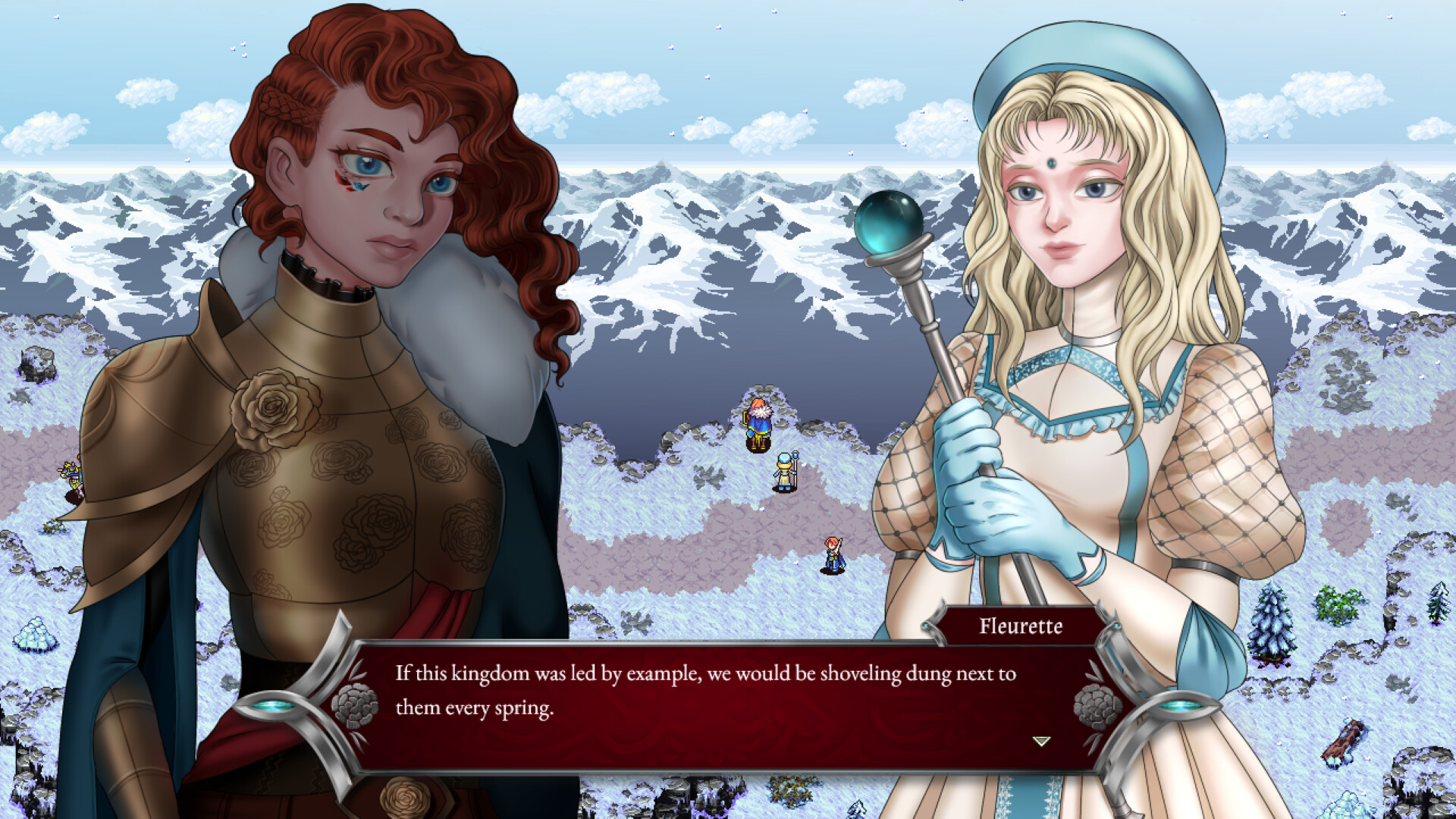 Crystal in Carnations