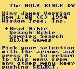 King James Bible DX
