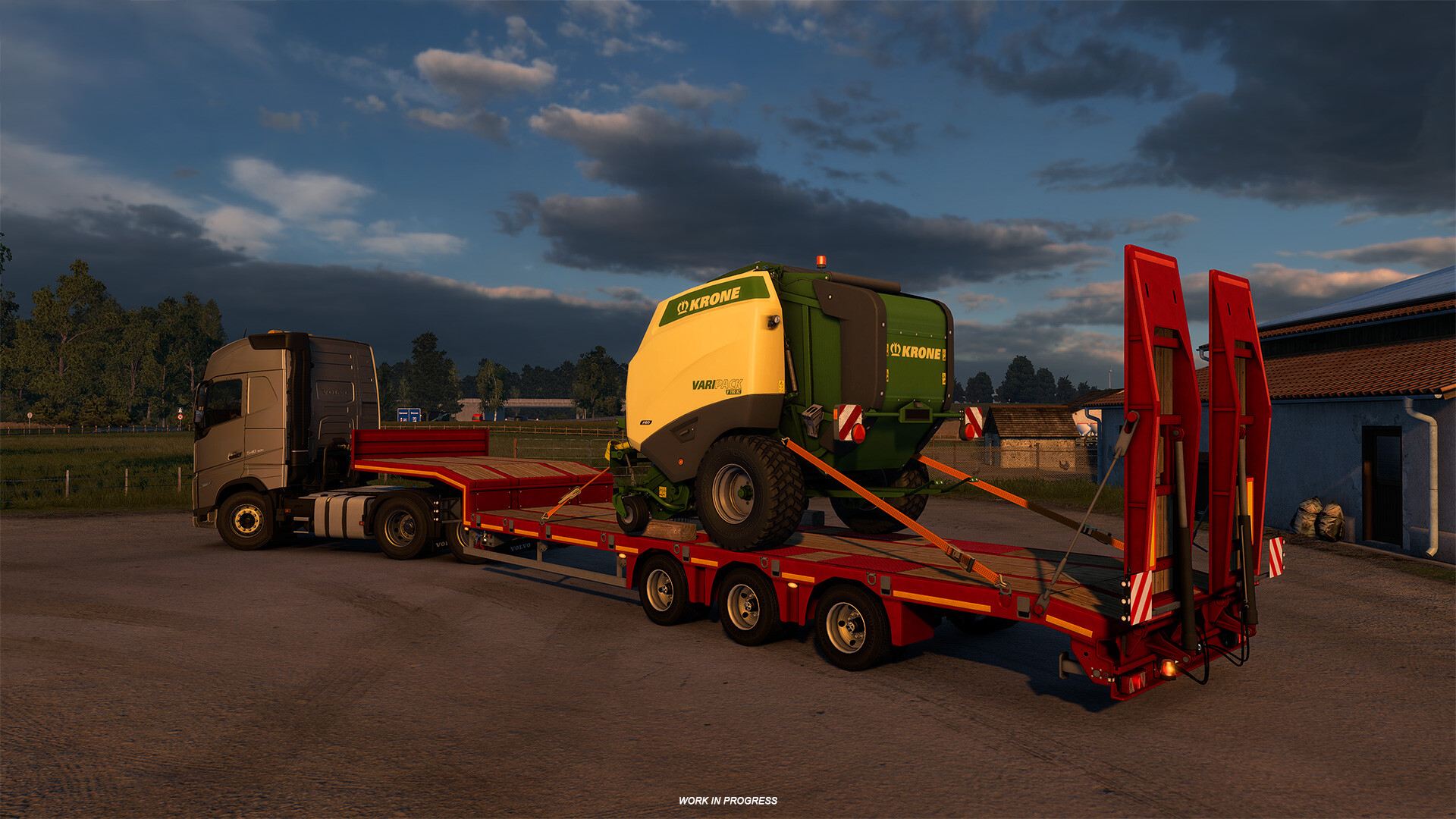 Euro Truck Simulator 2: KRONE Agriculture Equipment