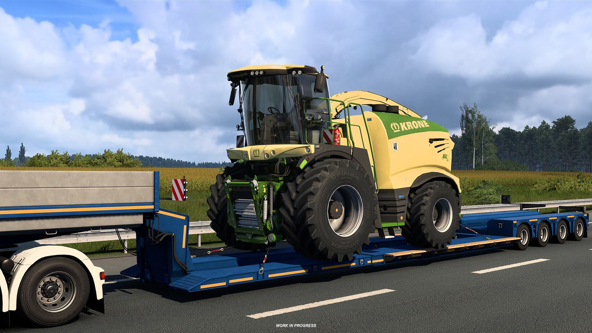 Euro Truck Simulator 2: KRONE Agriculture Equipment
