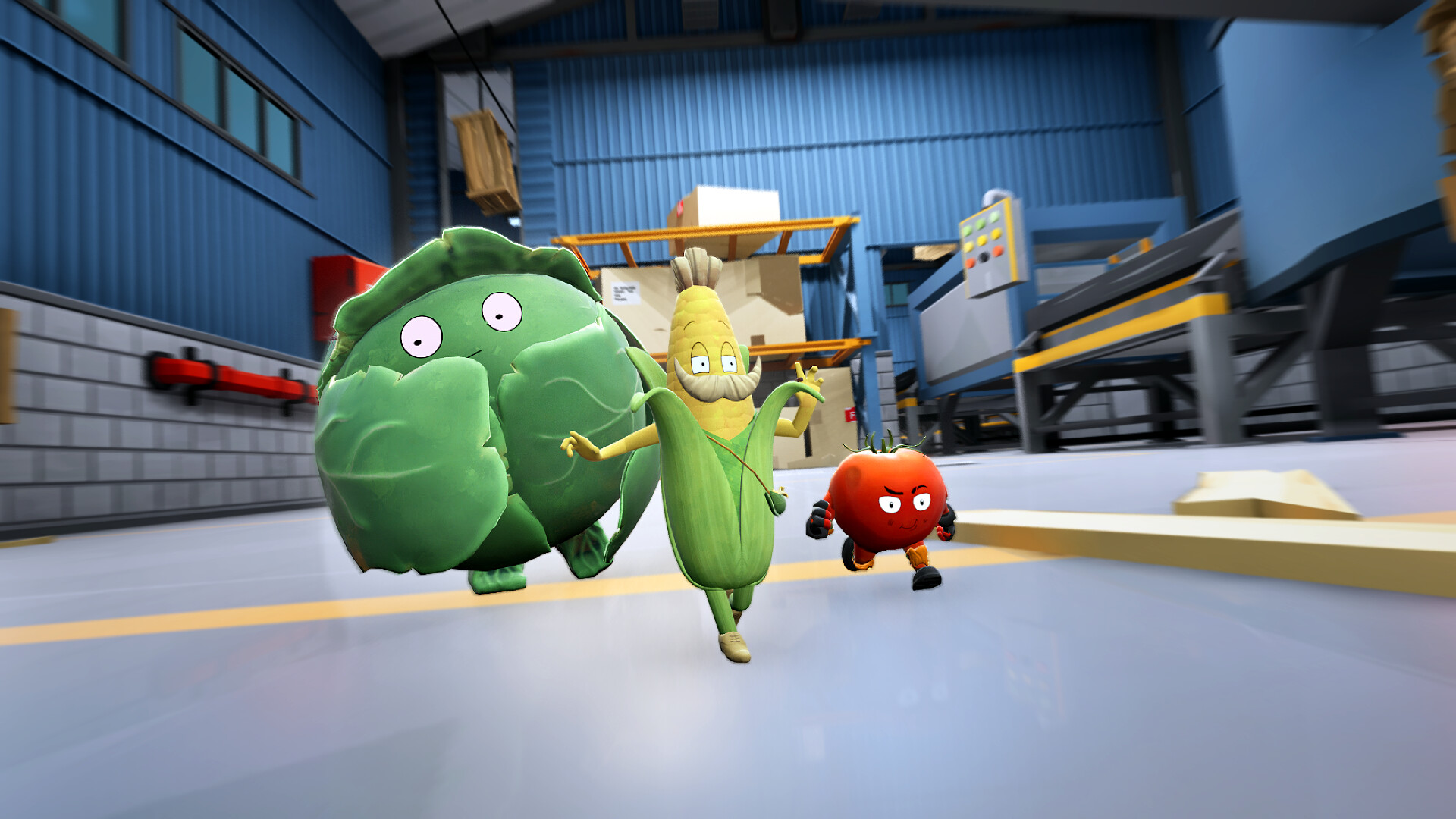 Run, Veggies!