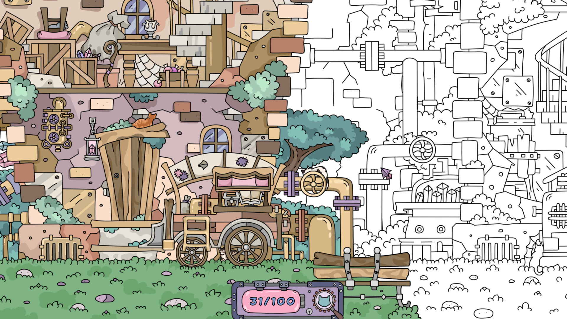 Hidden Cats 4: Aetherpunk