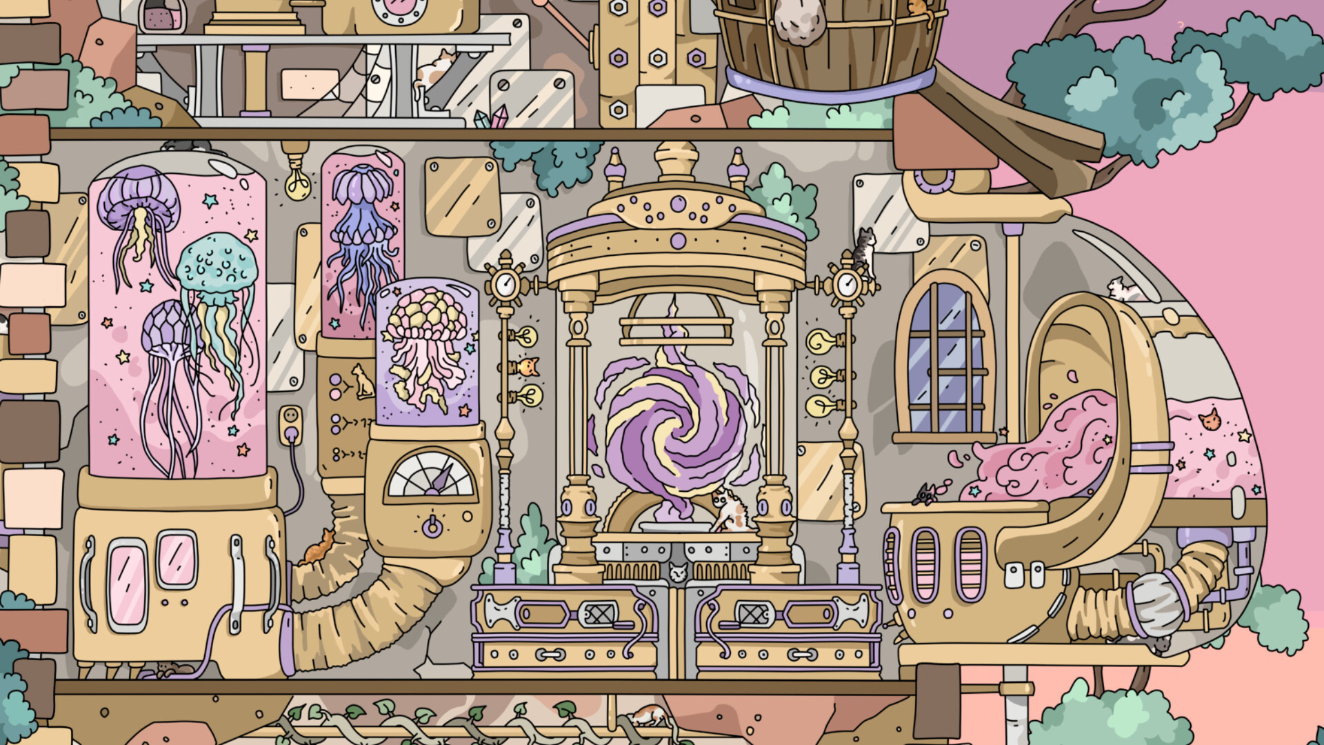 Hidden Cats 4: Aetherpunk