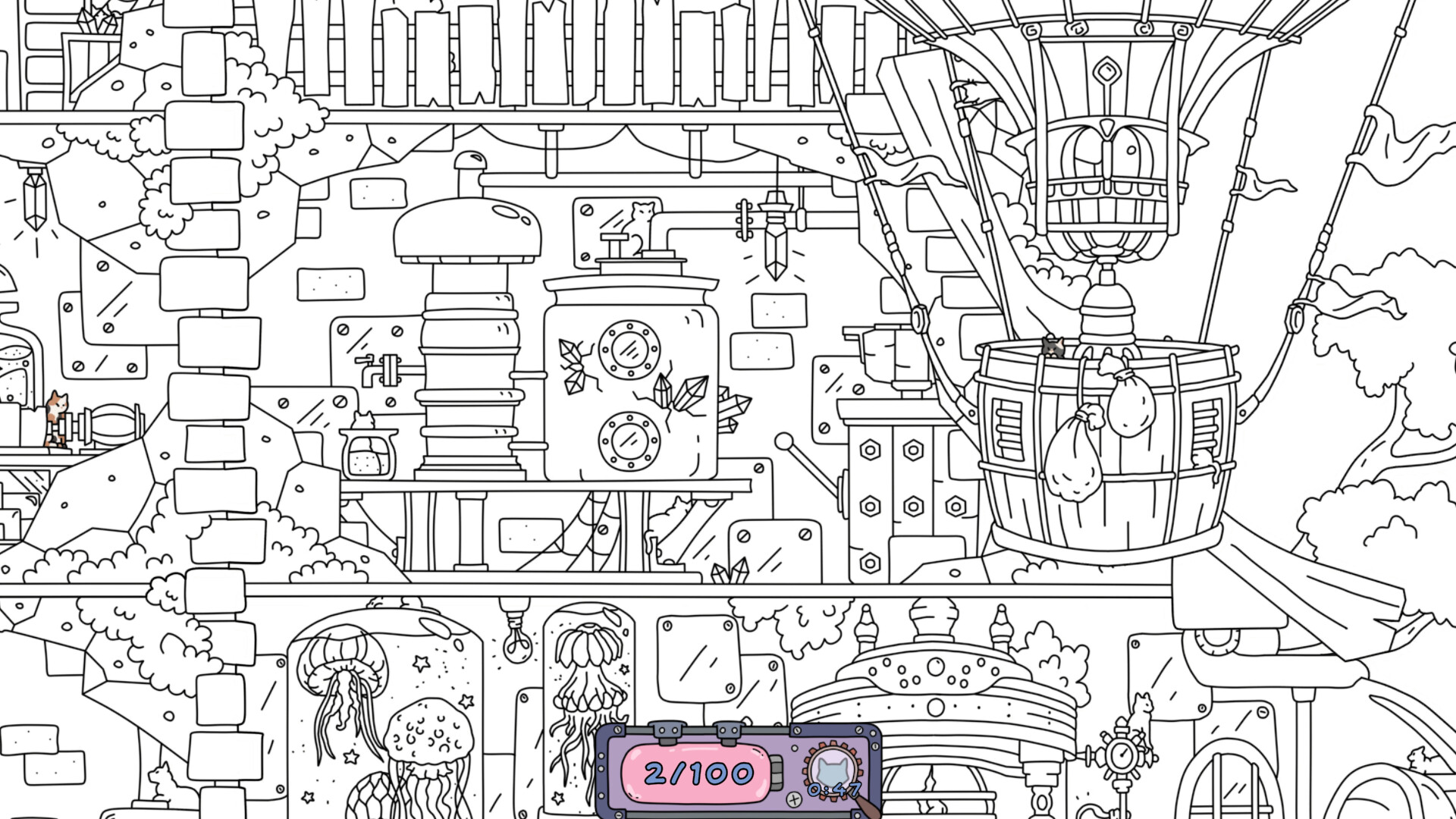 Hidden Cats 4: Aetherpunk