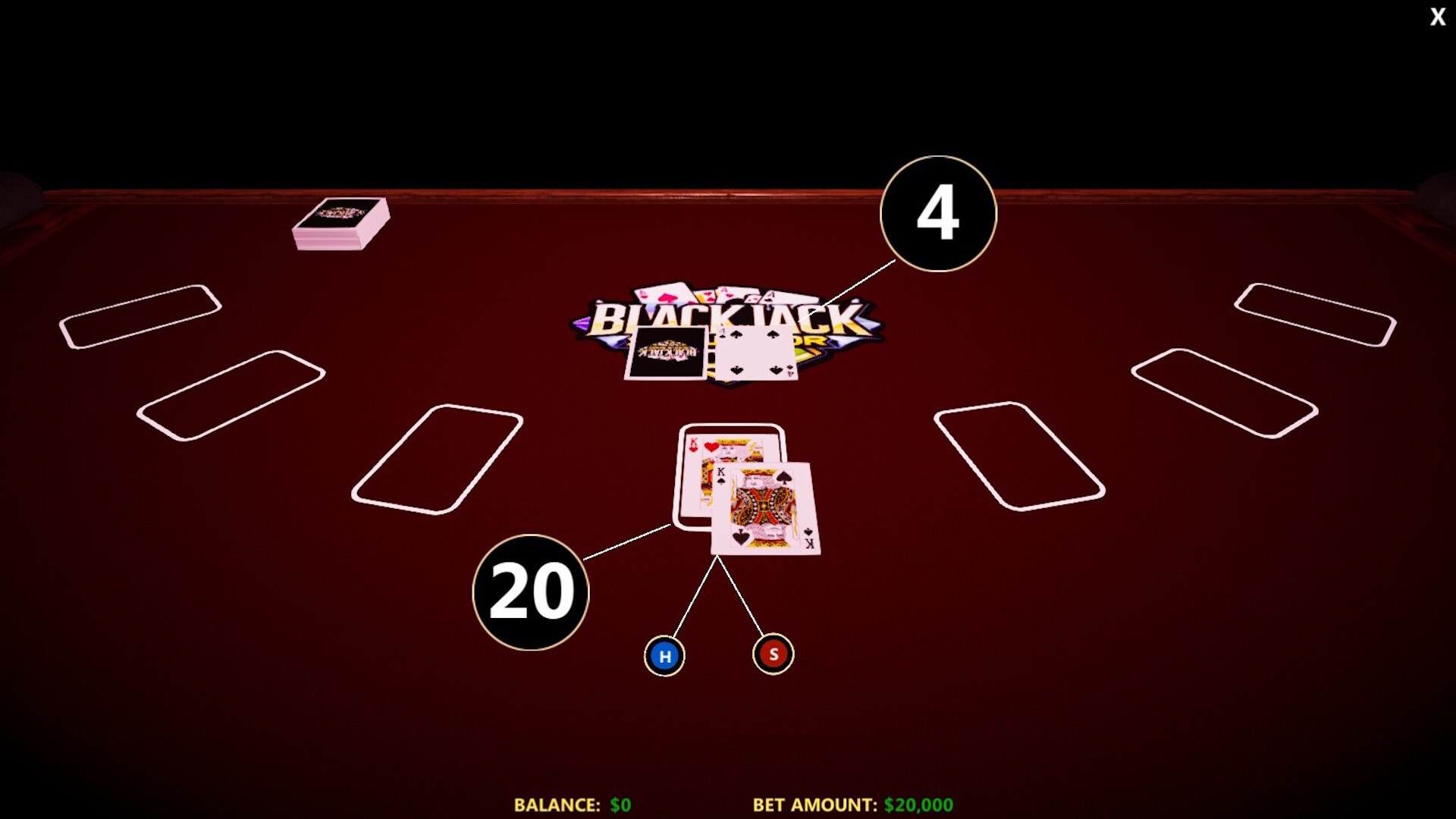 Blackjack Simulator 2025