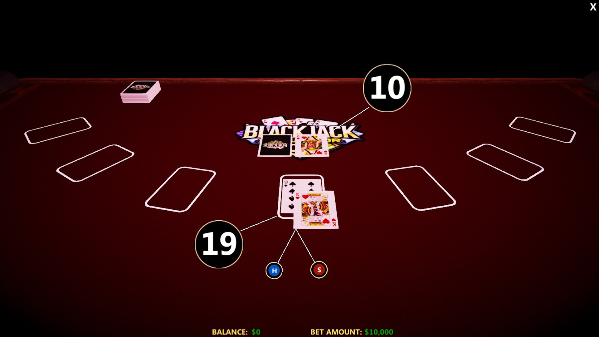 Blackjack Simulator 2025