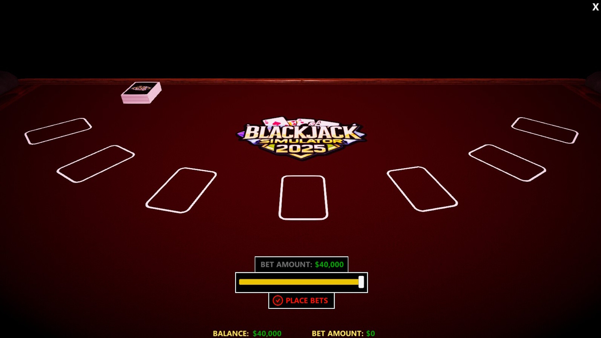 Blackjack Simulator 2025