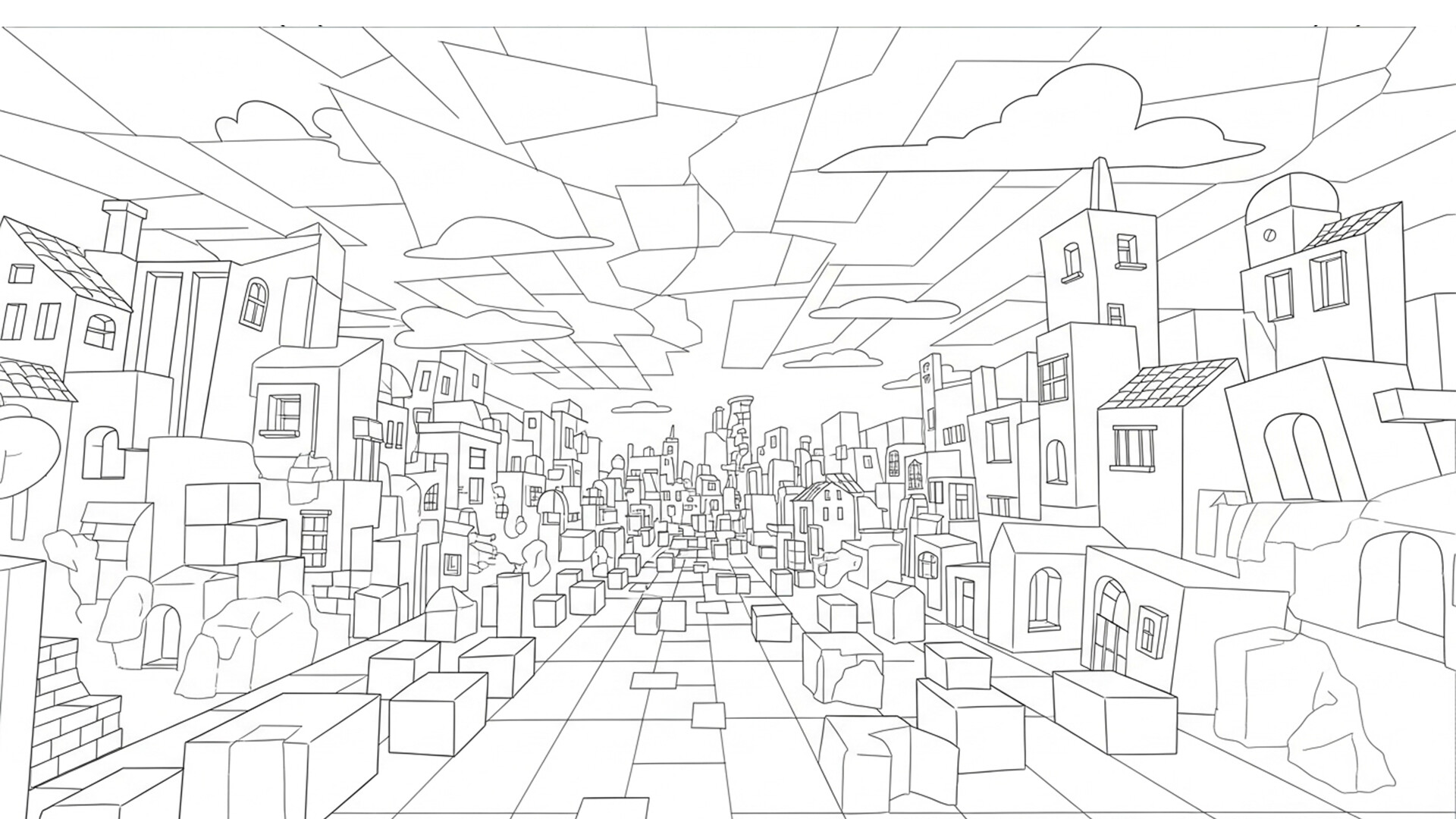 100 Cats Lost in Picasso’s Cubic World