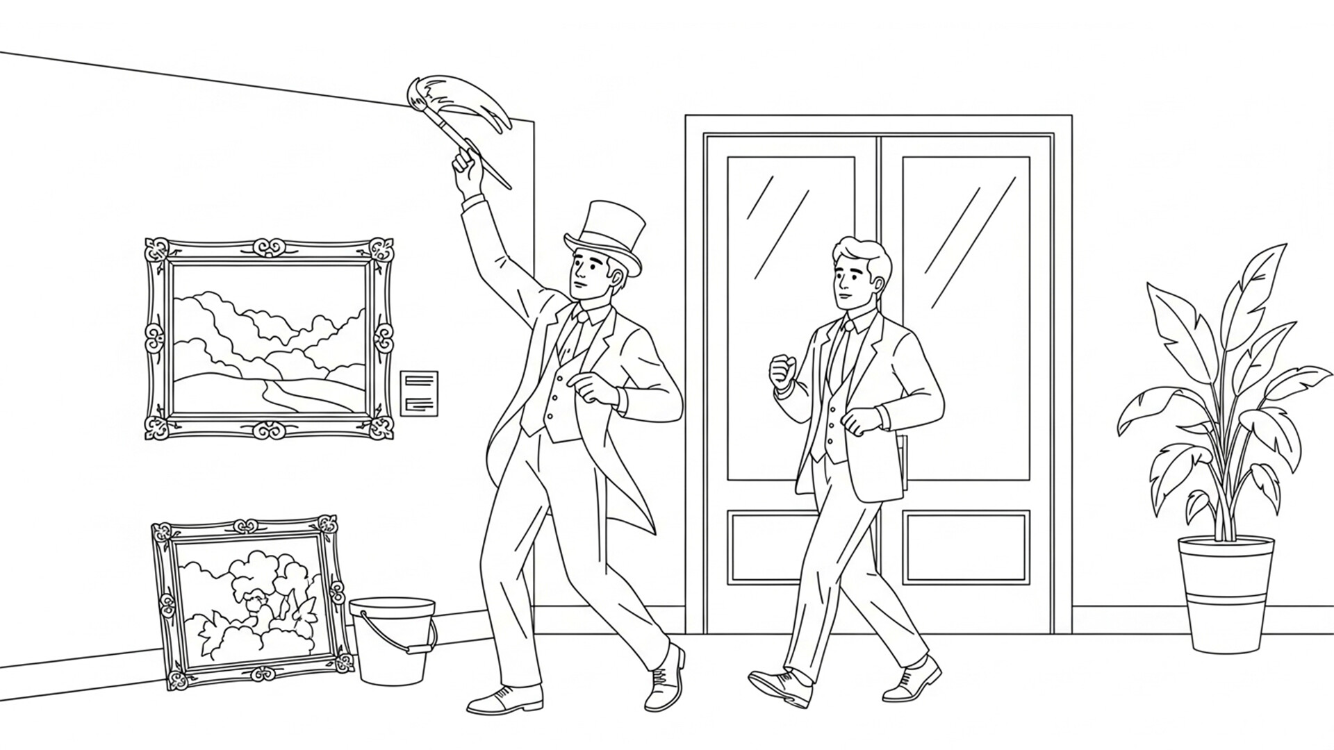 100 Cats Lost in Modern Art Mayhem