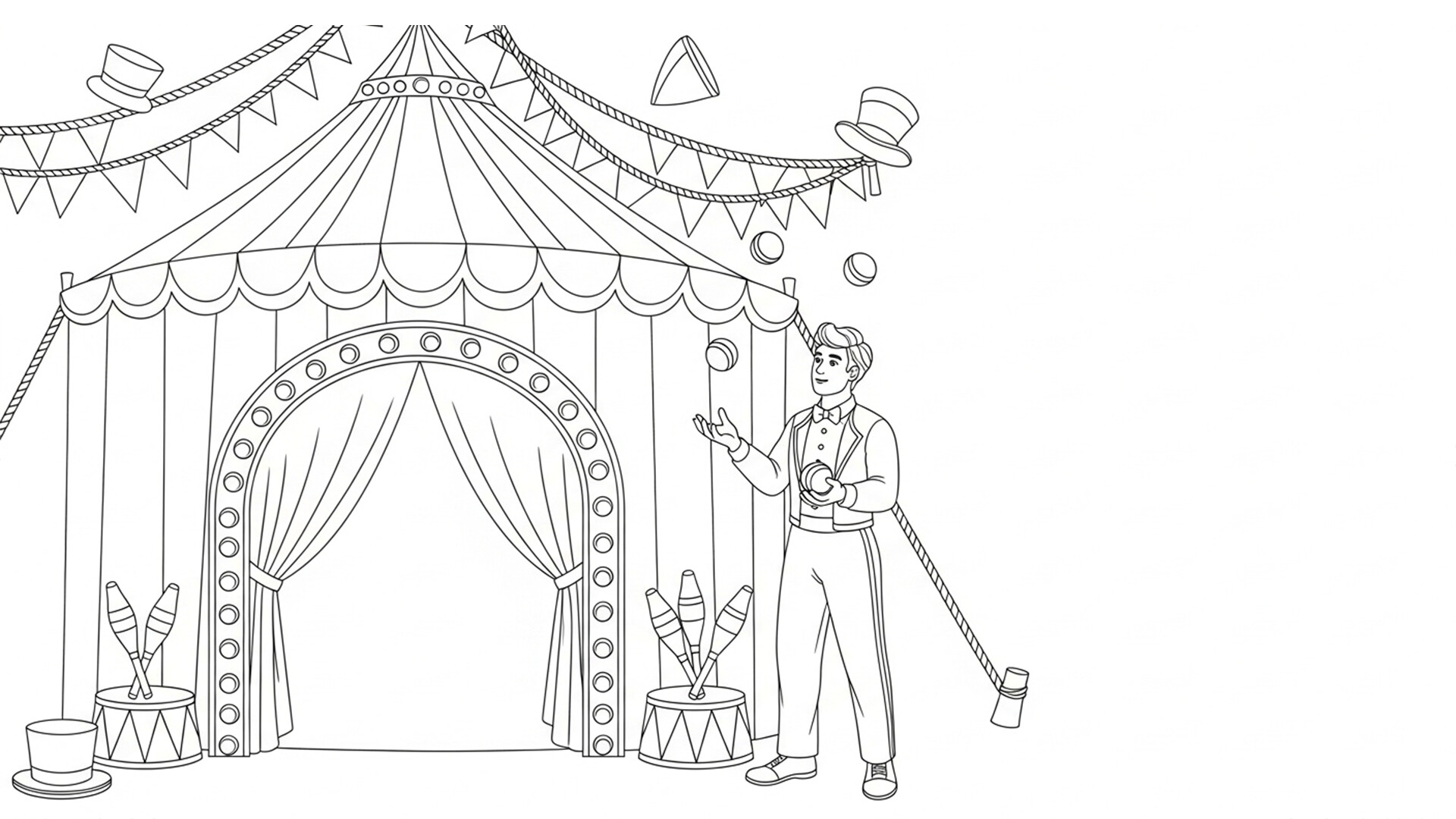 100 Cats Lost in Circus Escape