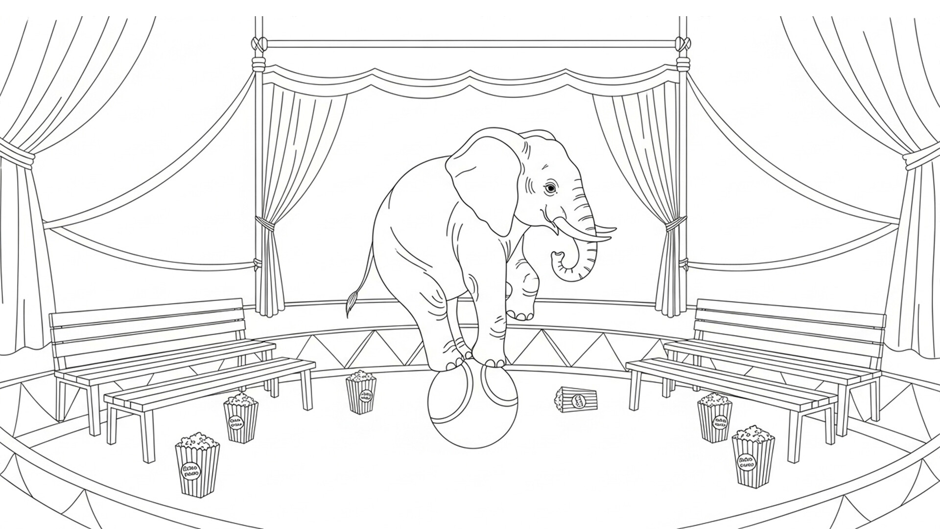 100 Cats Lost in Circus Escape