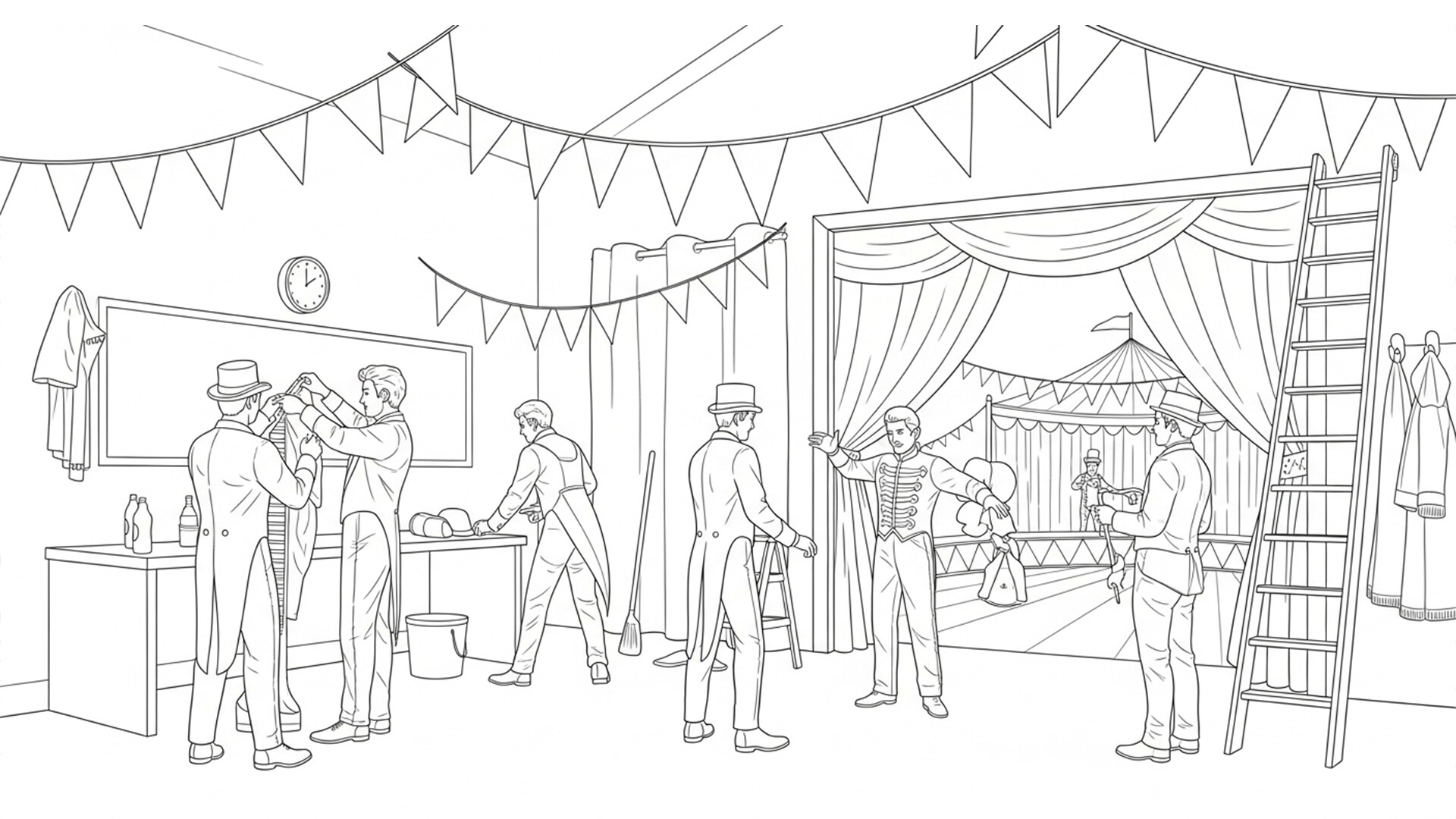 100 Cats Lost in Circus Escape