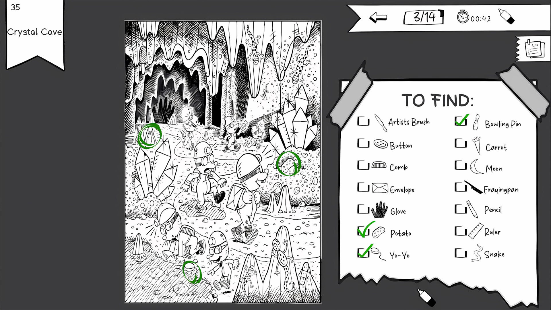 Ink Enigma: Hidden Object Challenges