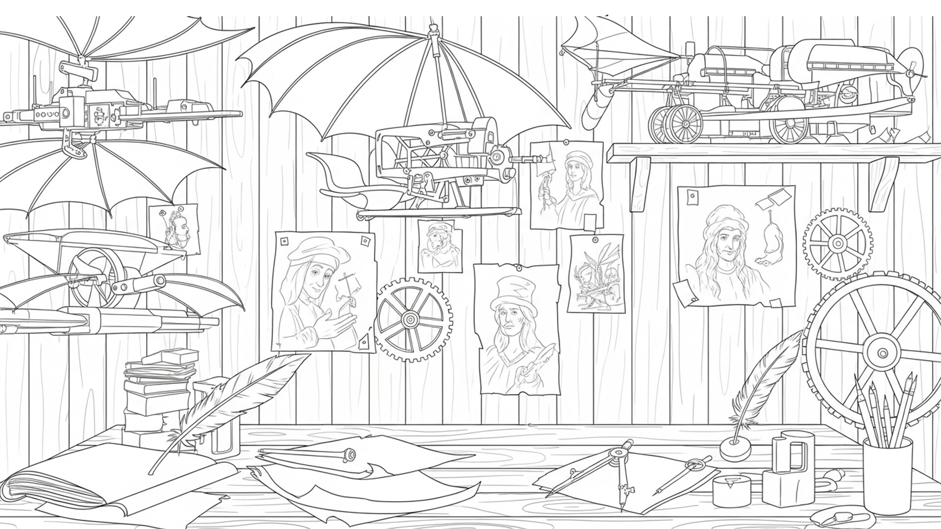 100 Cats Lost in Da Vinci’s Workshop