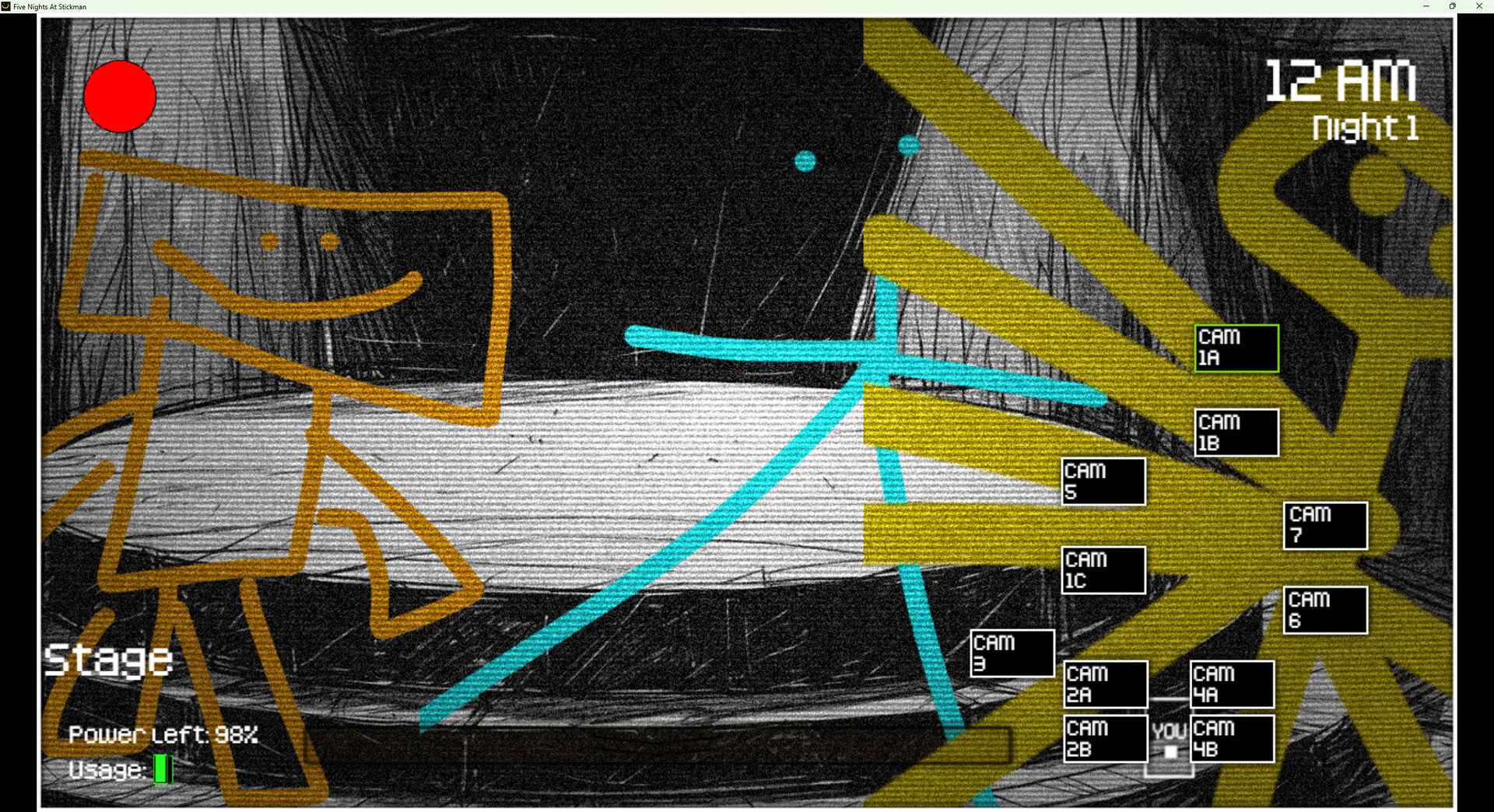 Stickman Five Nights Survival