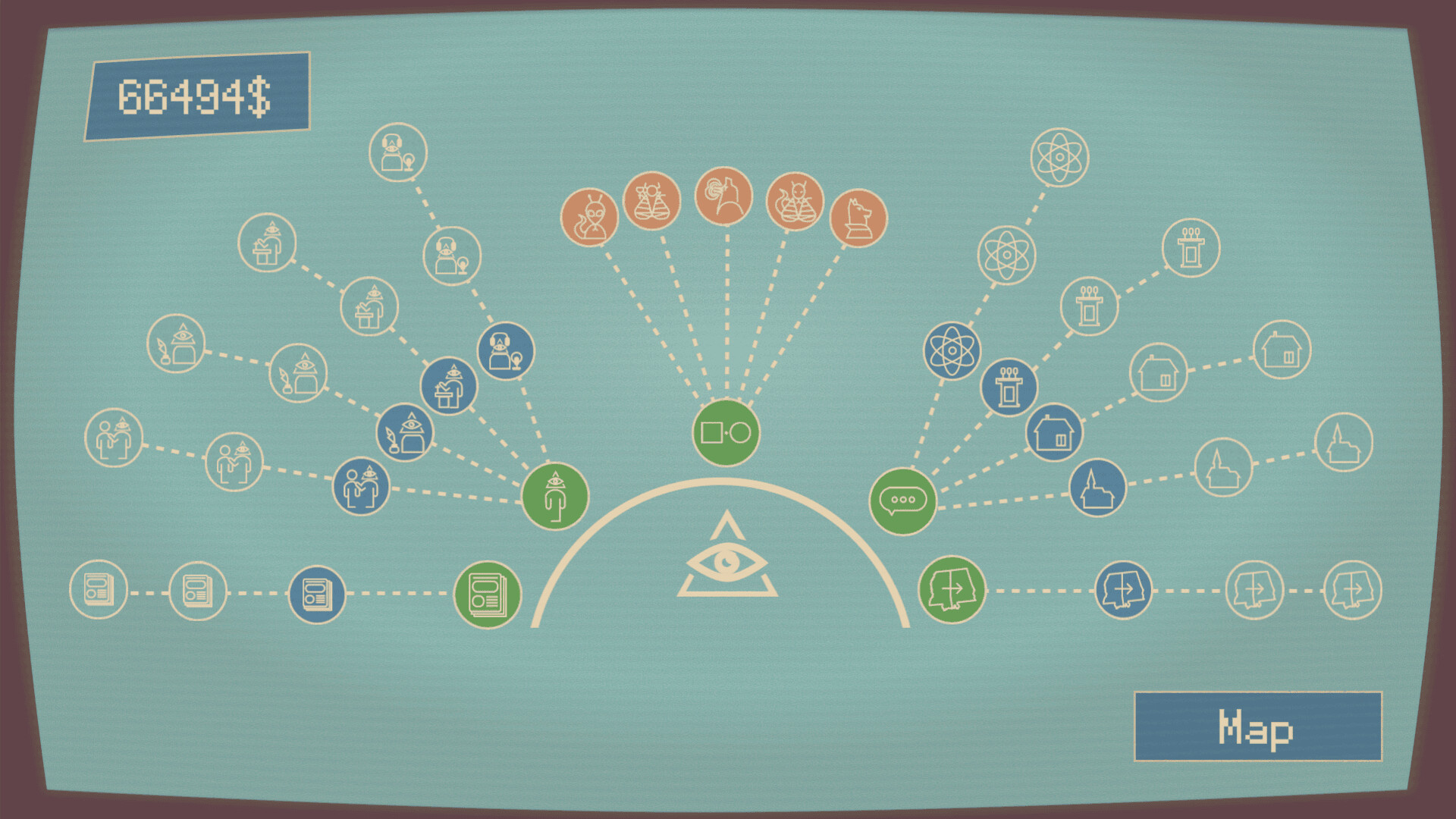 Simulators, Strategies and Pigeons