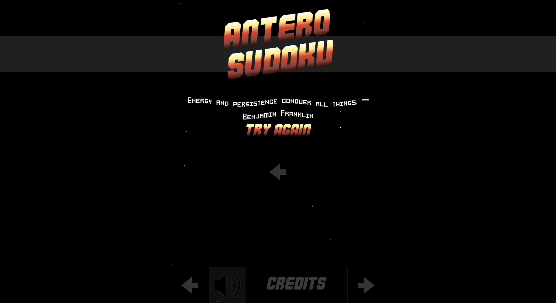 Antero Sudoku