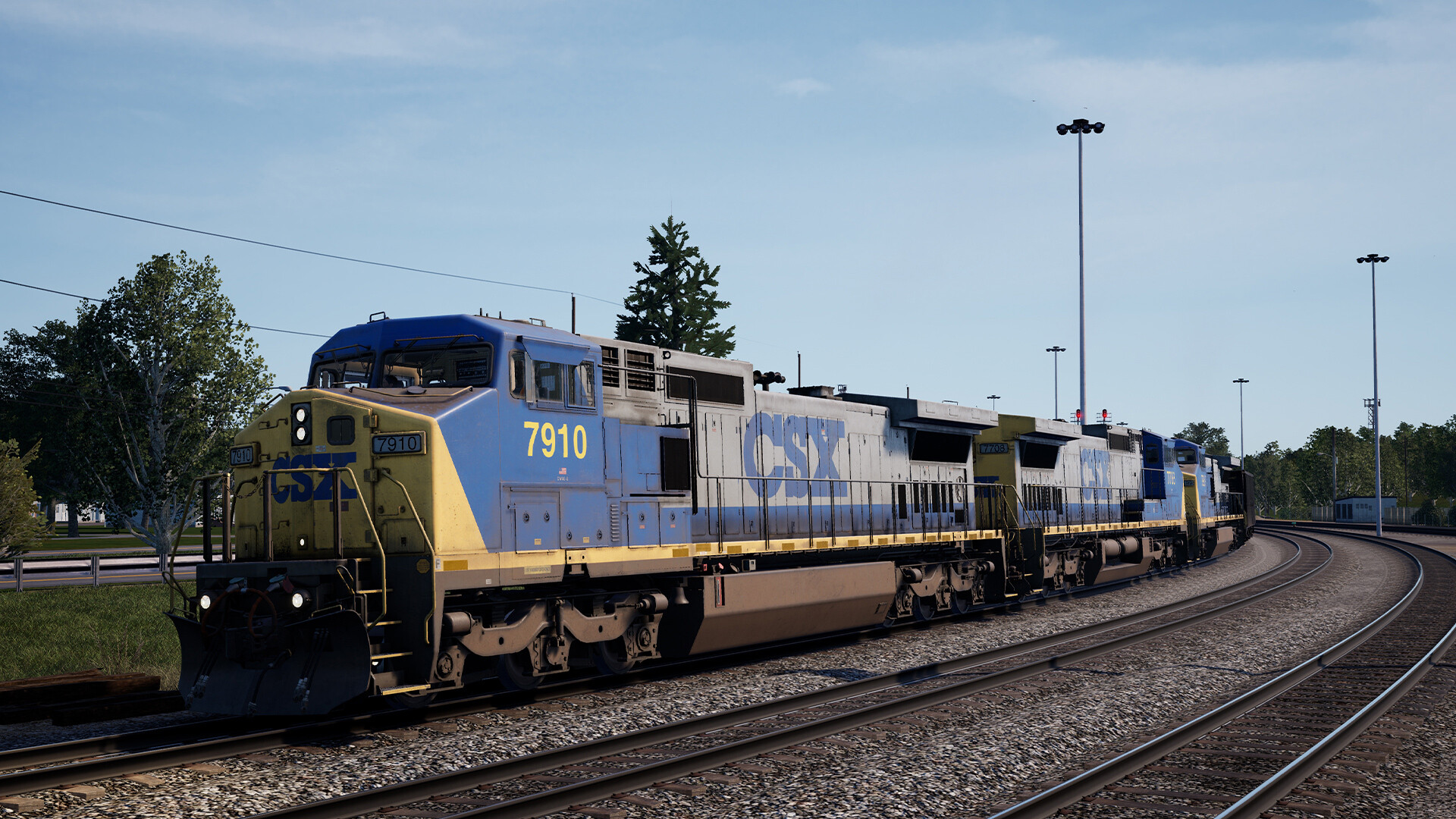 Train Sim World 5: CSX C40-8W Loco Add-On