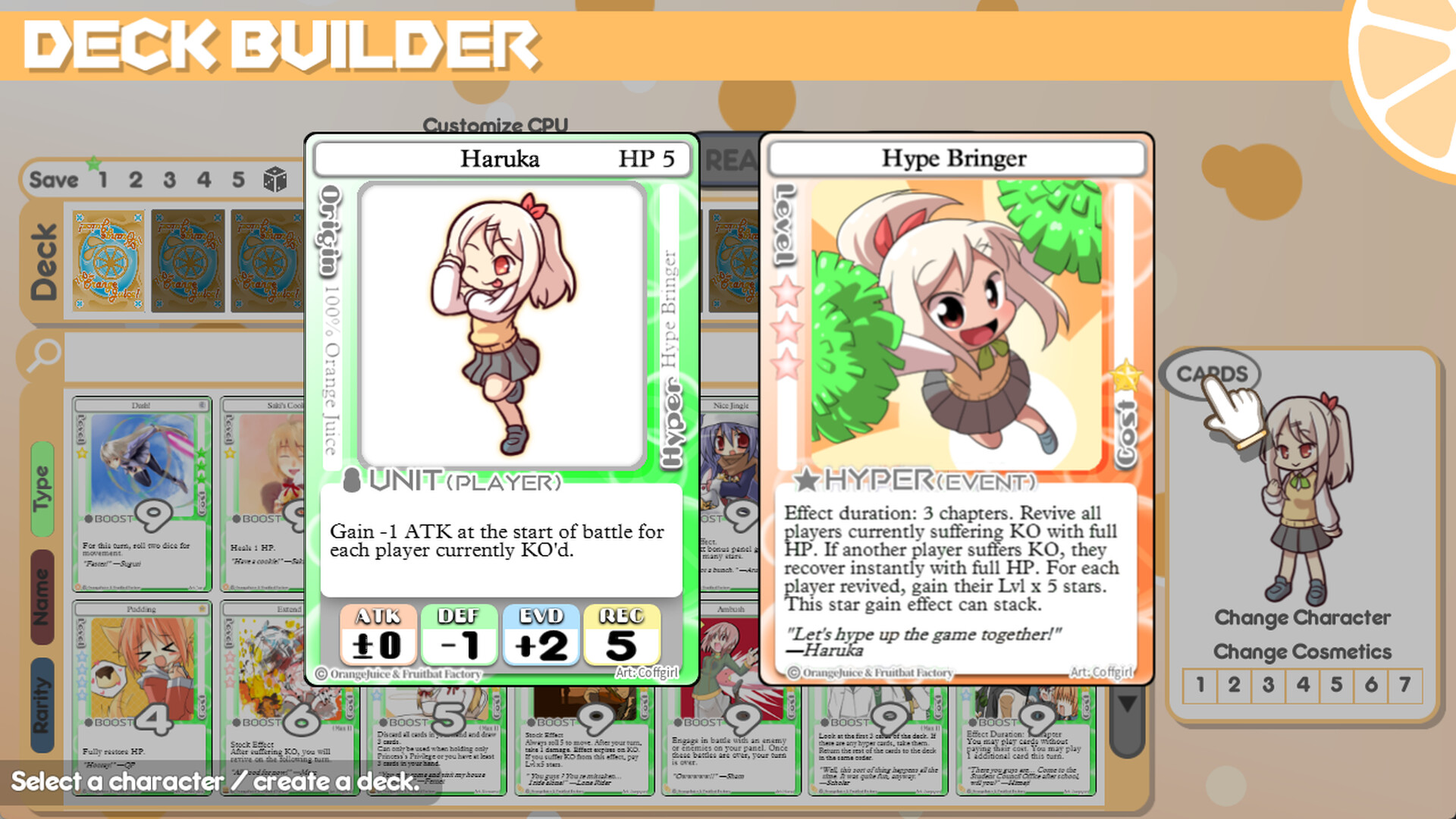 100% Orange Juice: Haruka &amp; Kanata Character Pack