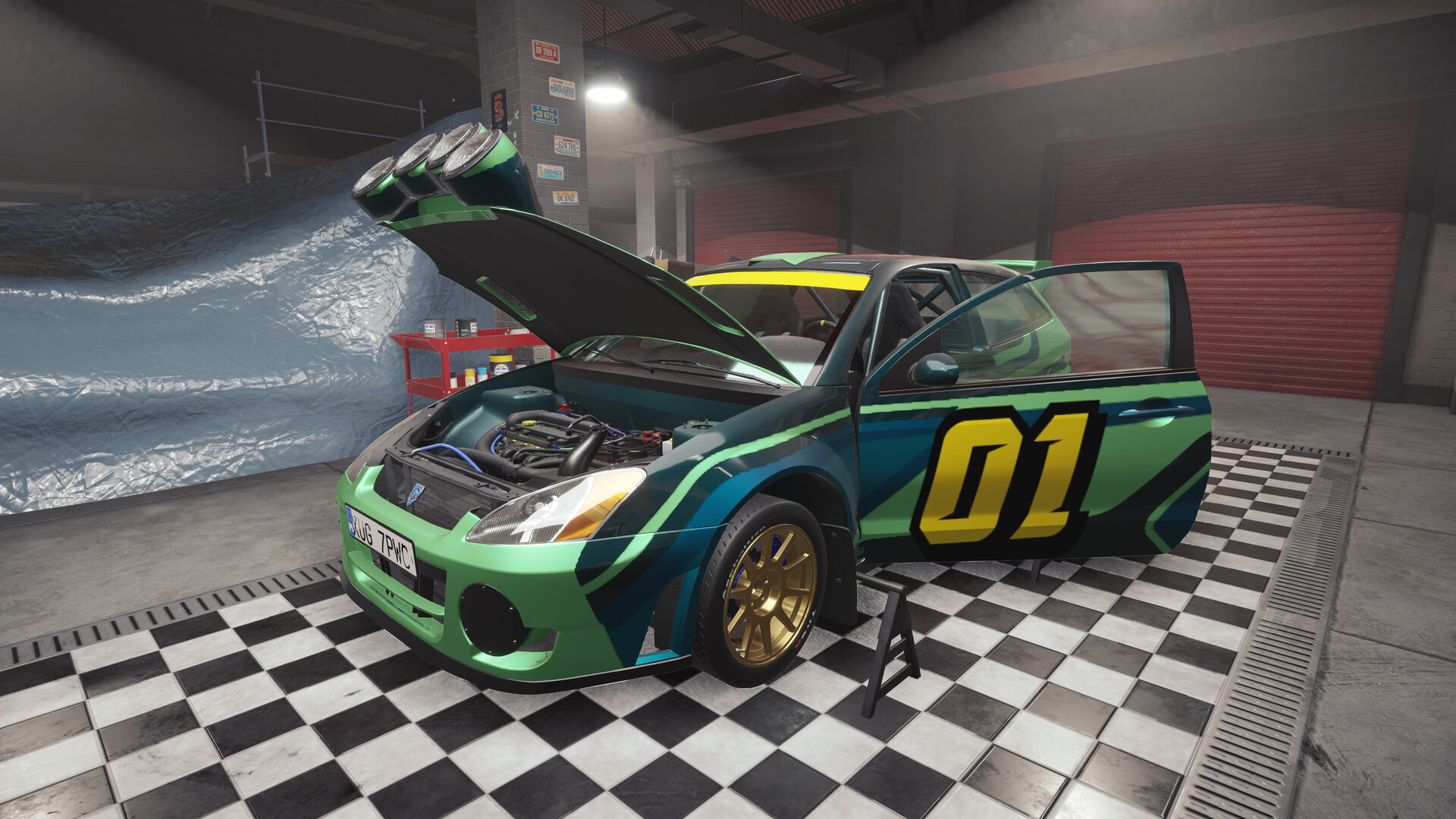 Rally Mechanic Simulator: Chaya Falcon Mk1