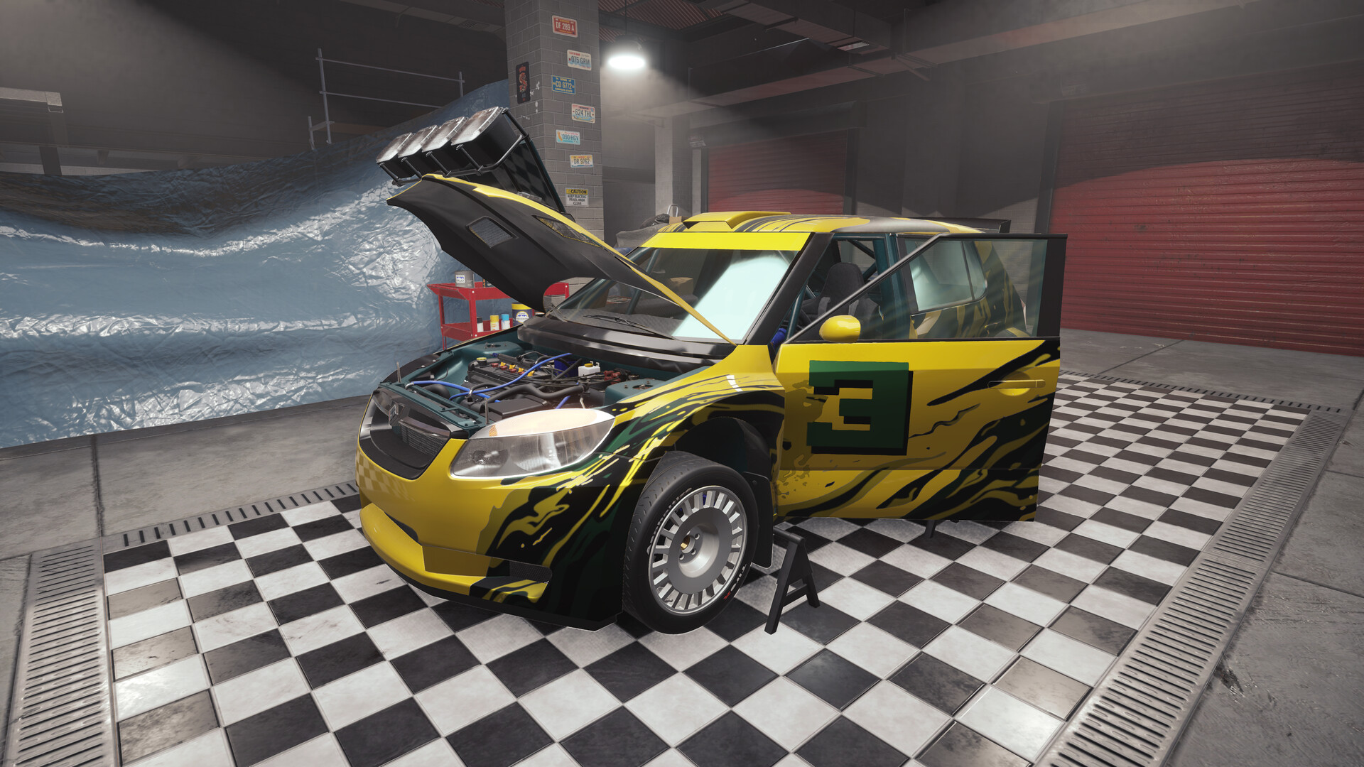 Rally Mechanic Simulator: Saze F1000