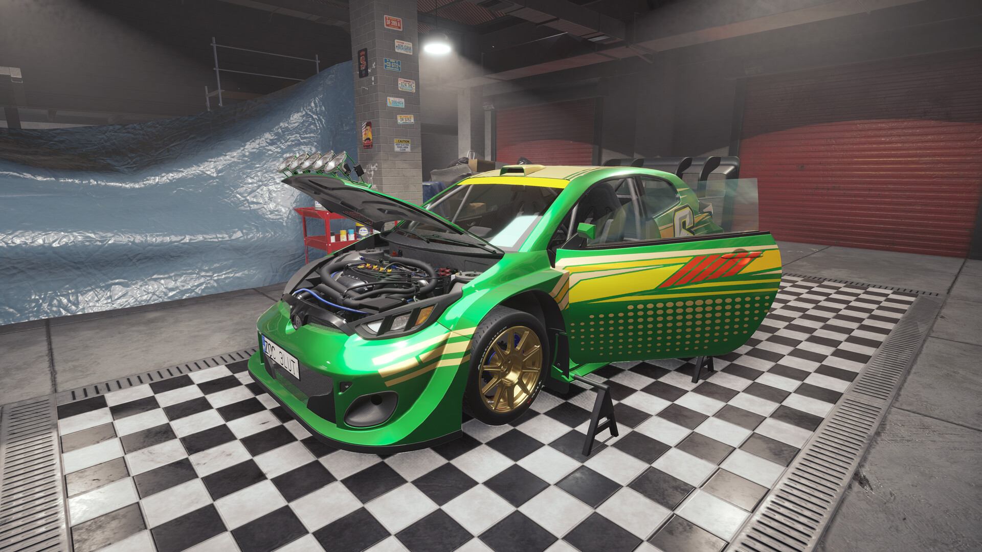 Rally Mechanic Simulator: Tamashimi Road Sprinter