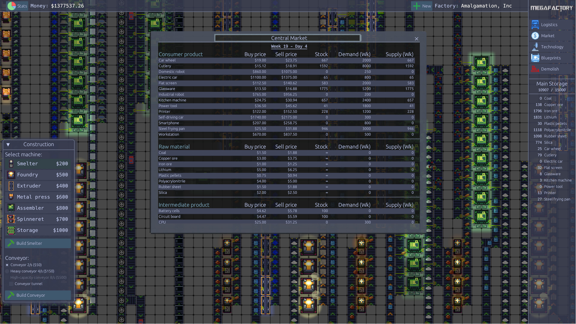MegaFactory Tycoon