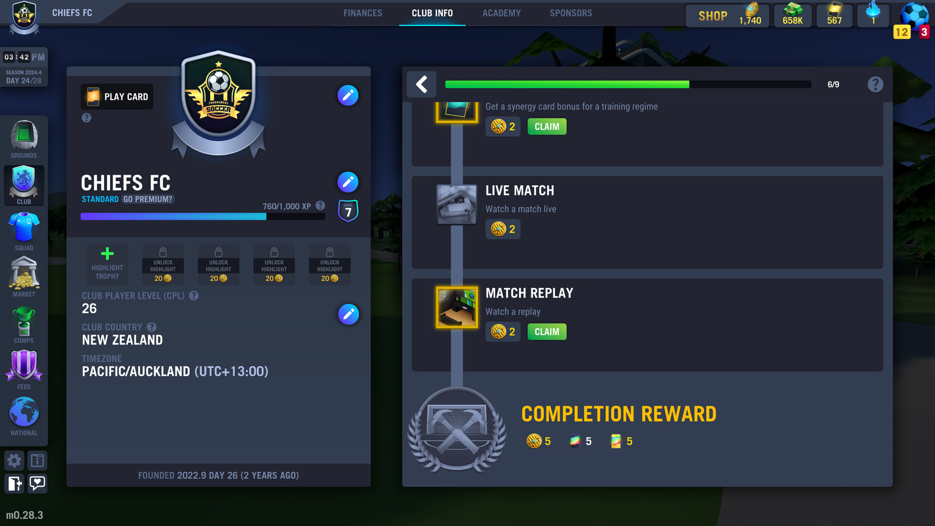 Blackout Football Manager