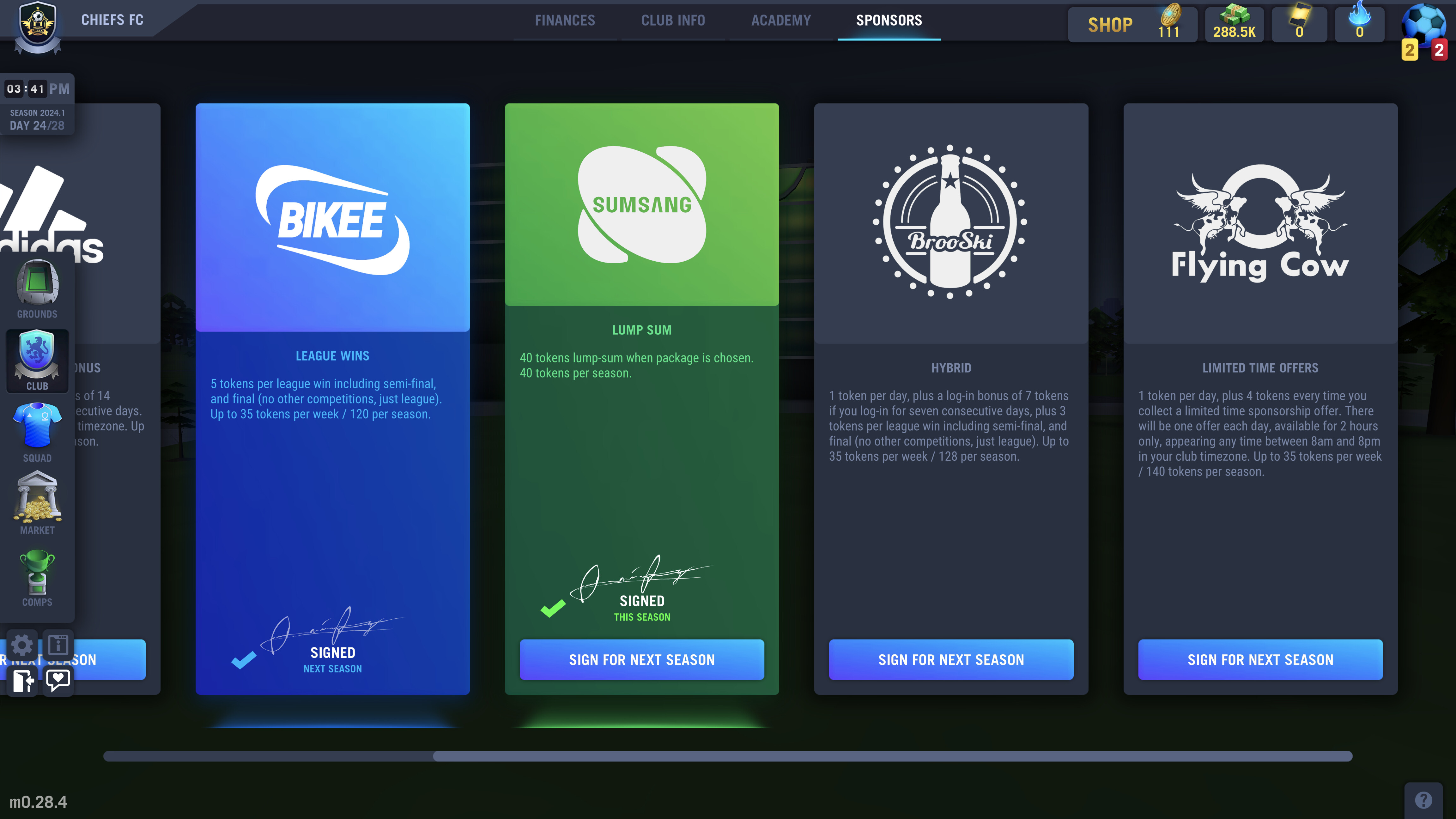 Blackout Football Manager