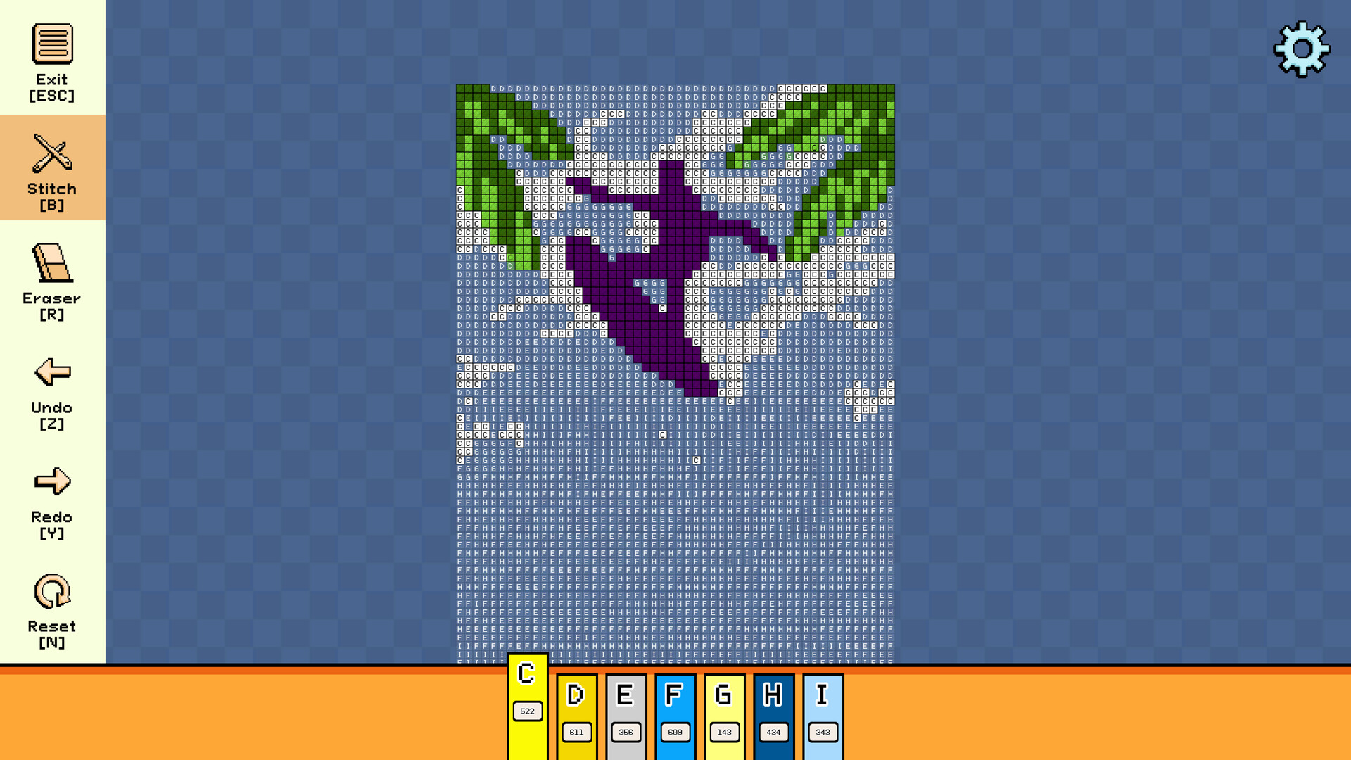 Pixel Cross Stitch: Color by Number – Summer Pack 2