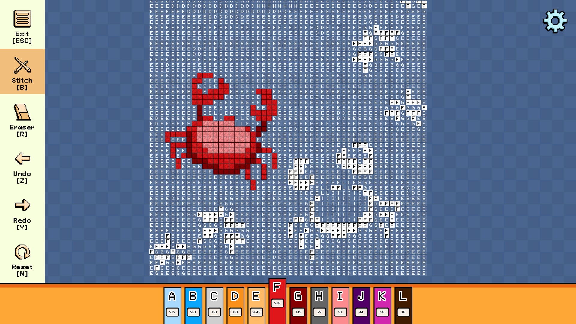 Pixel Cross Stitch: Color by Number – Summer Pack