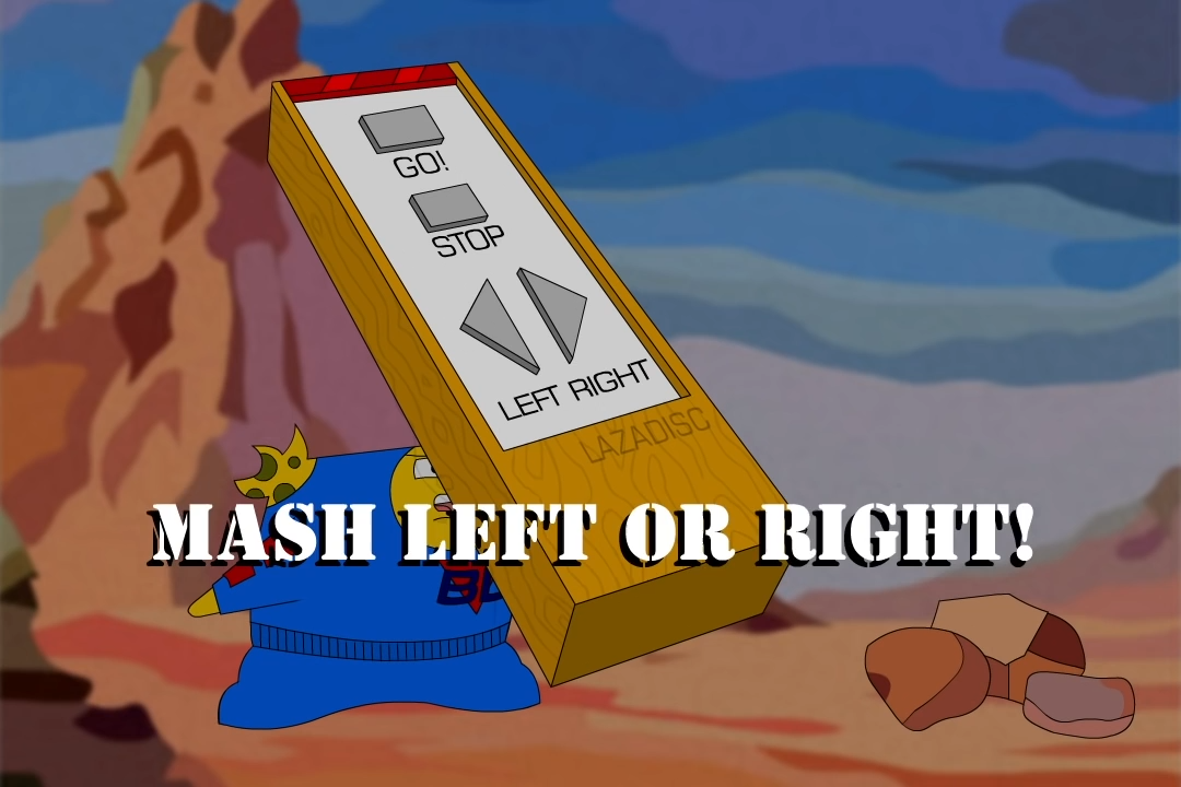 Blue Laserdisc Challenge