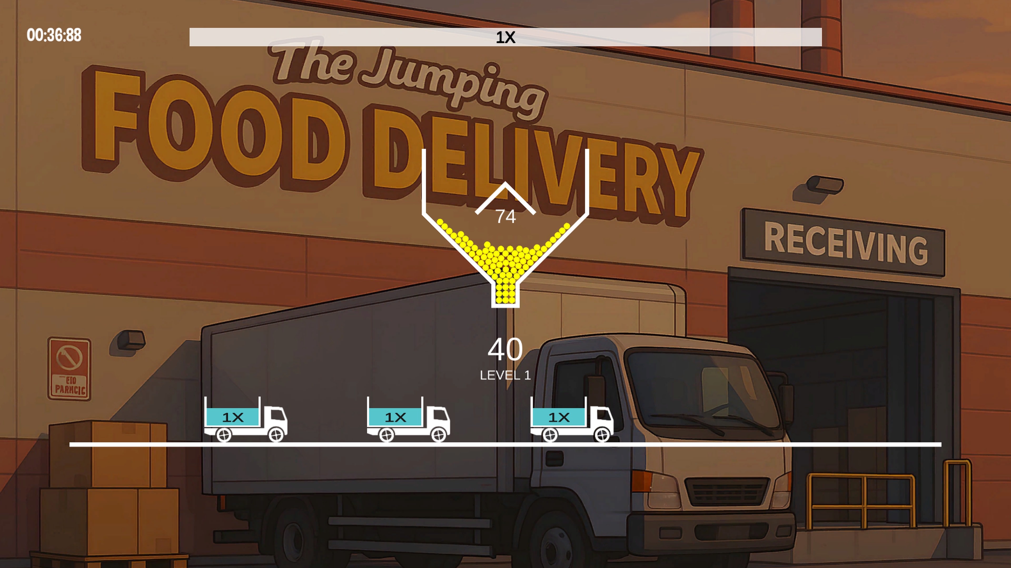 The Jumping Food Delivery
