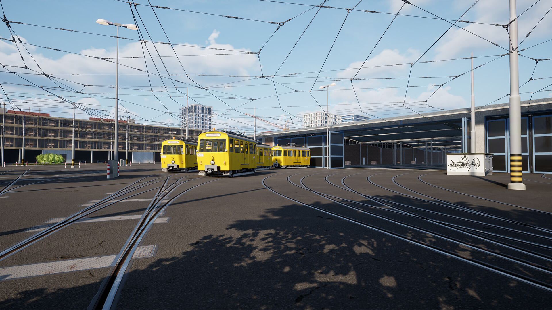 City Transport Simulator: Tram Depot + Southern-Route Add-On