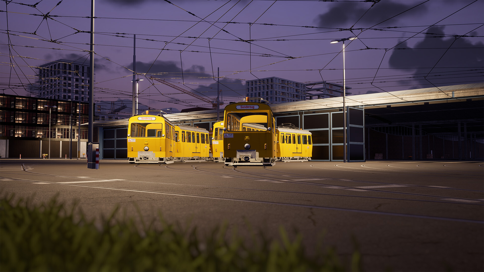 City Transport Simulator: Tram Depot + Southern-Route Add-On