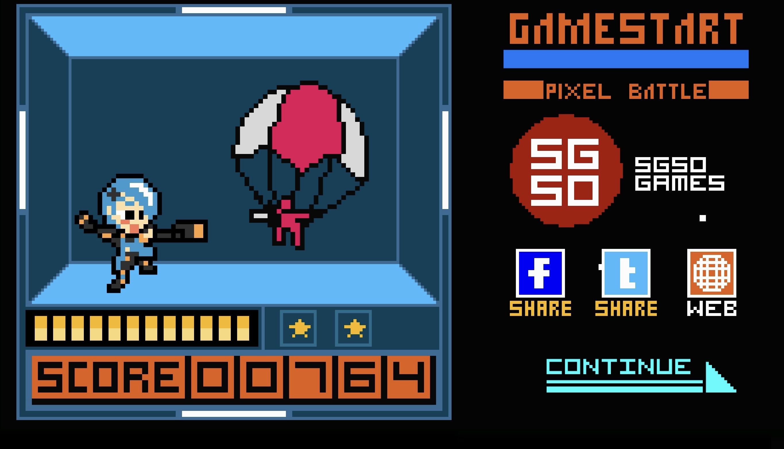 GameStart Pixel Battle