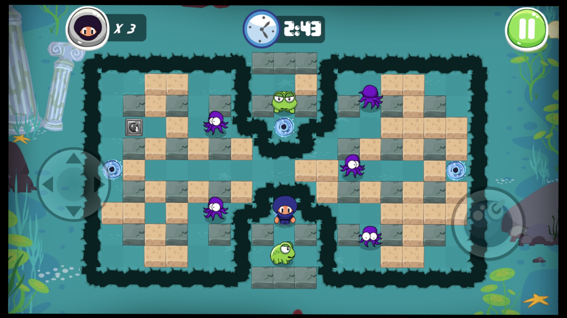Ninja Boy Adventures: Bomberman Edition