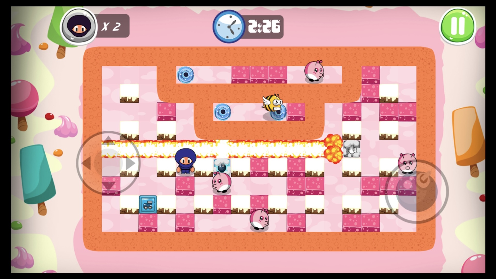 Ninja Boy Adventures: Bomberman Edition