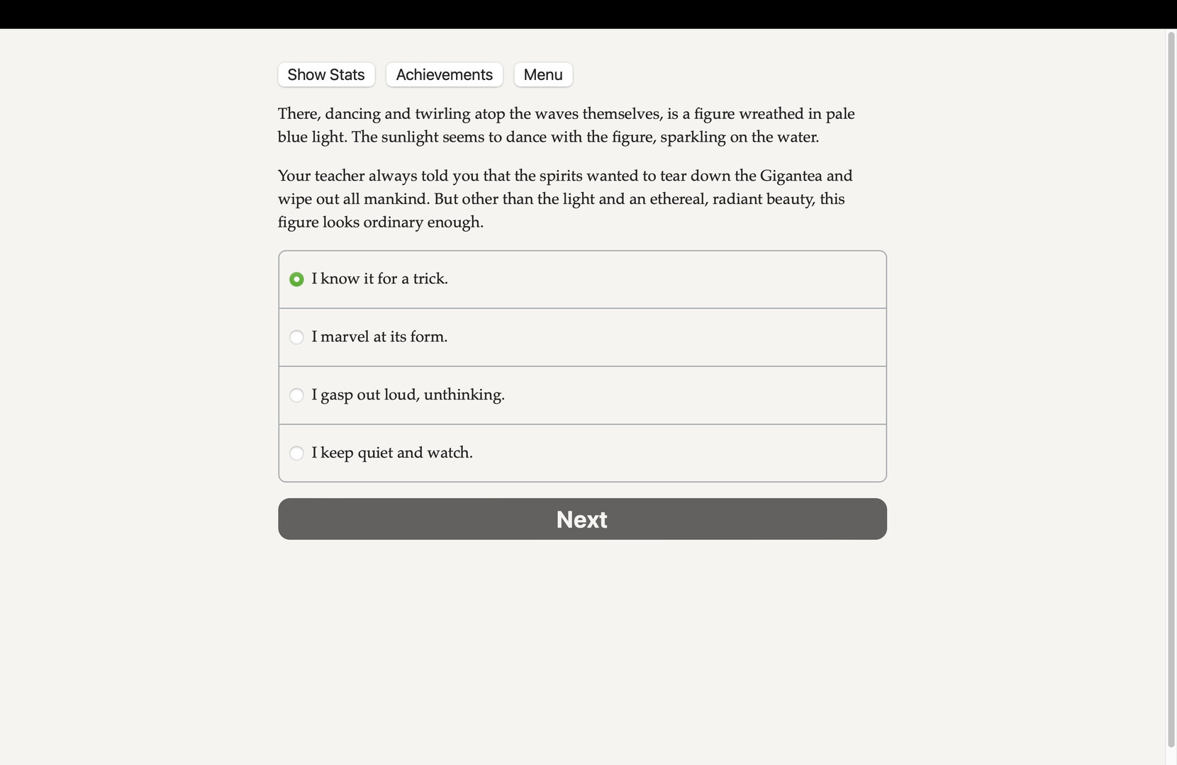 Spire, Surge, and Sea