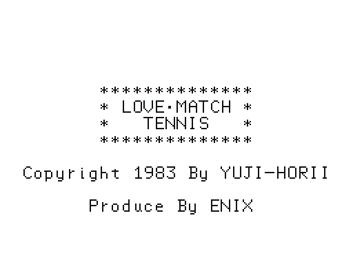 Love Match Tennis